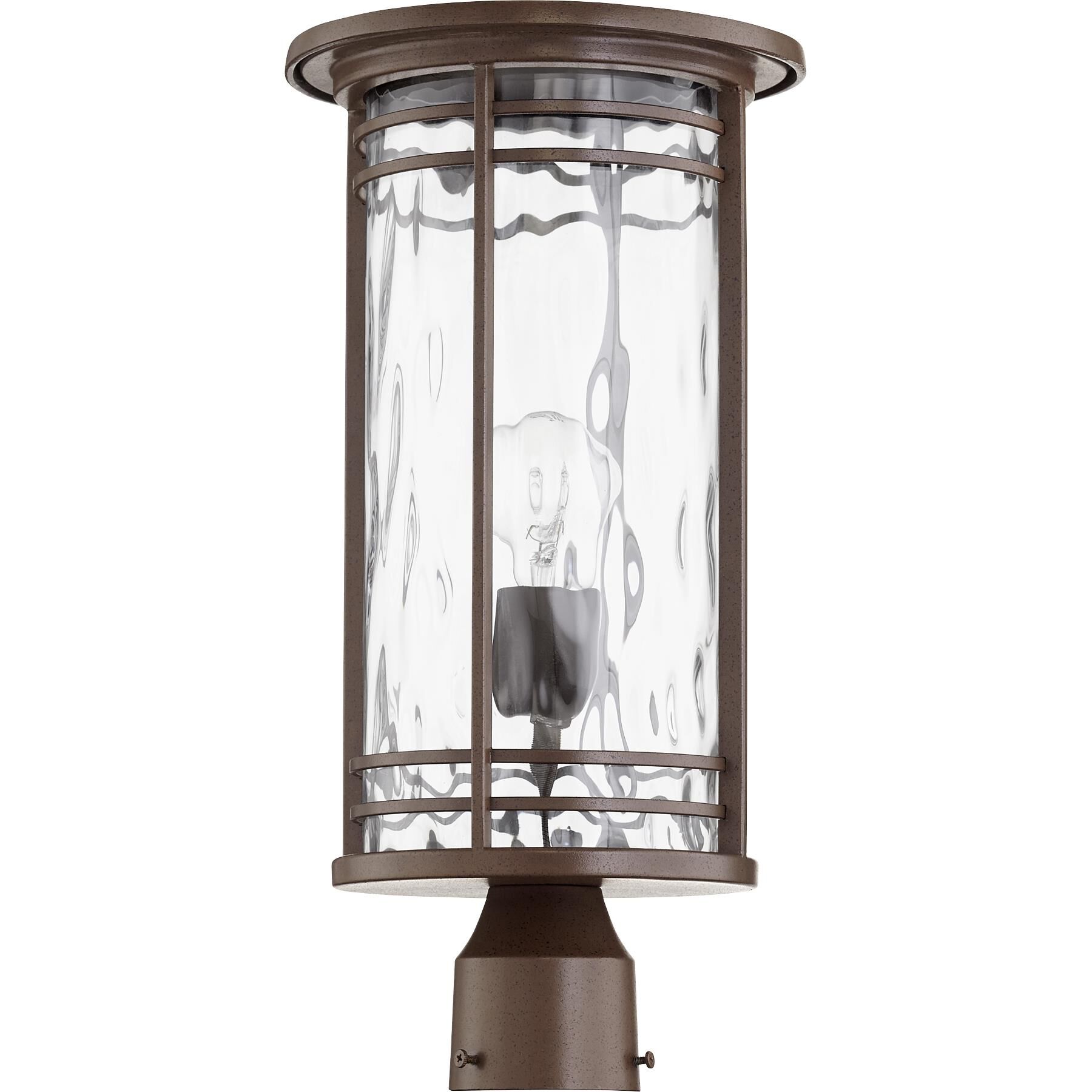 Larson 19 Inch Tall 1 Light Outdoor Post Lamp by Quorum International