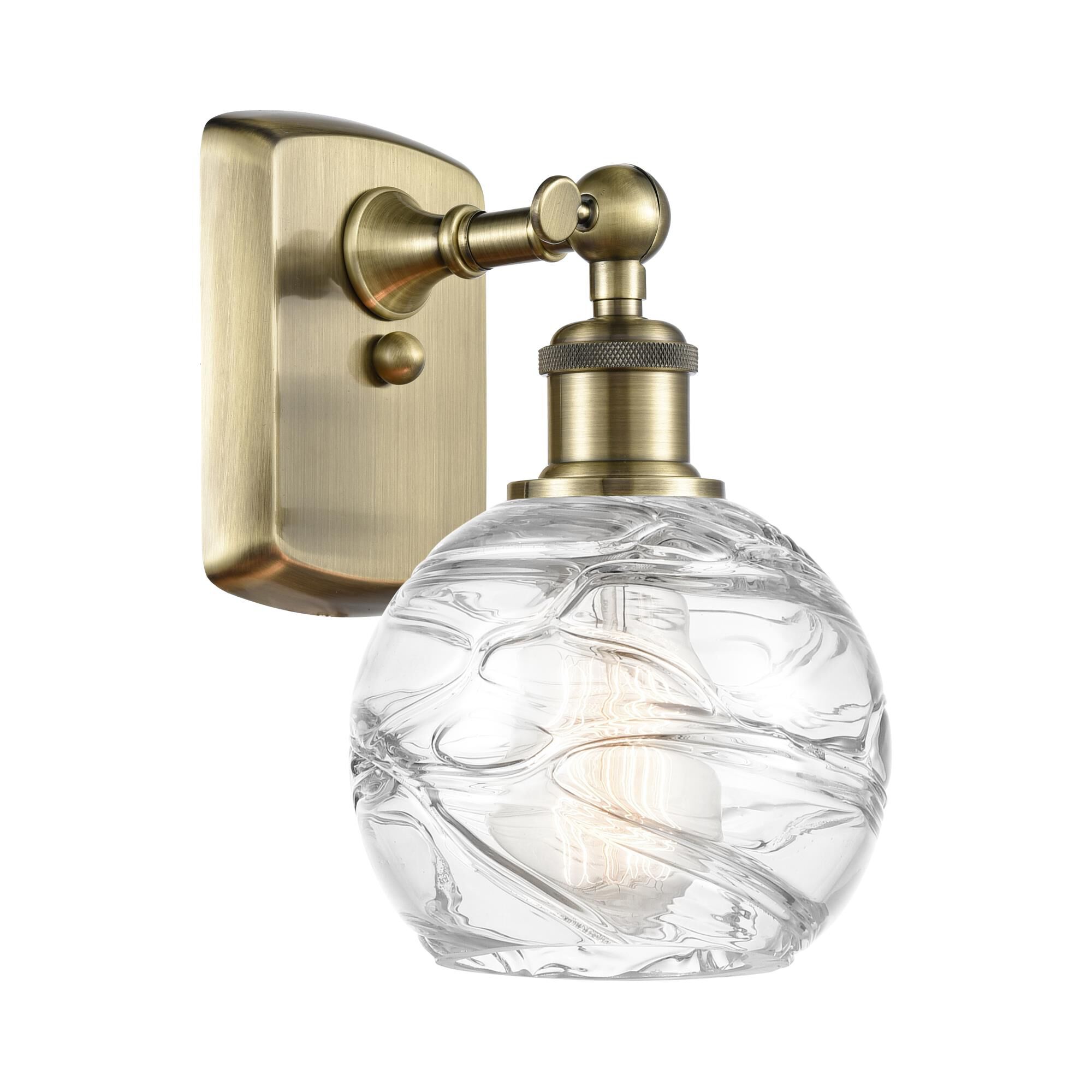Bruno Marashlian Athens Deco Swirl 6 Inch Wall Sconce by Innovations Lighting