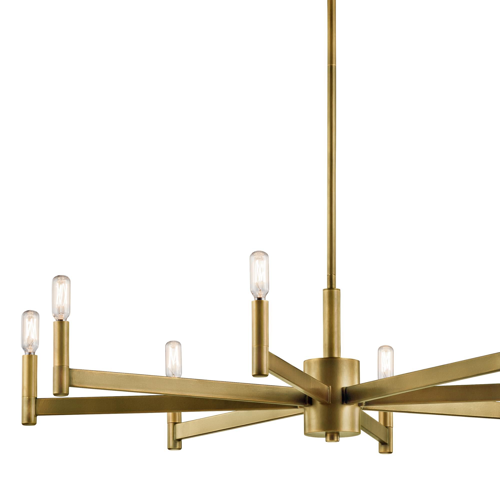 Erzo 35 Inch 8 Light Chandelier by Kichler Lighting