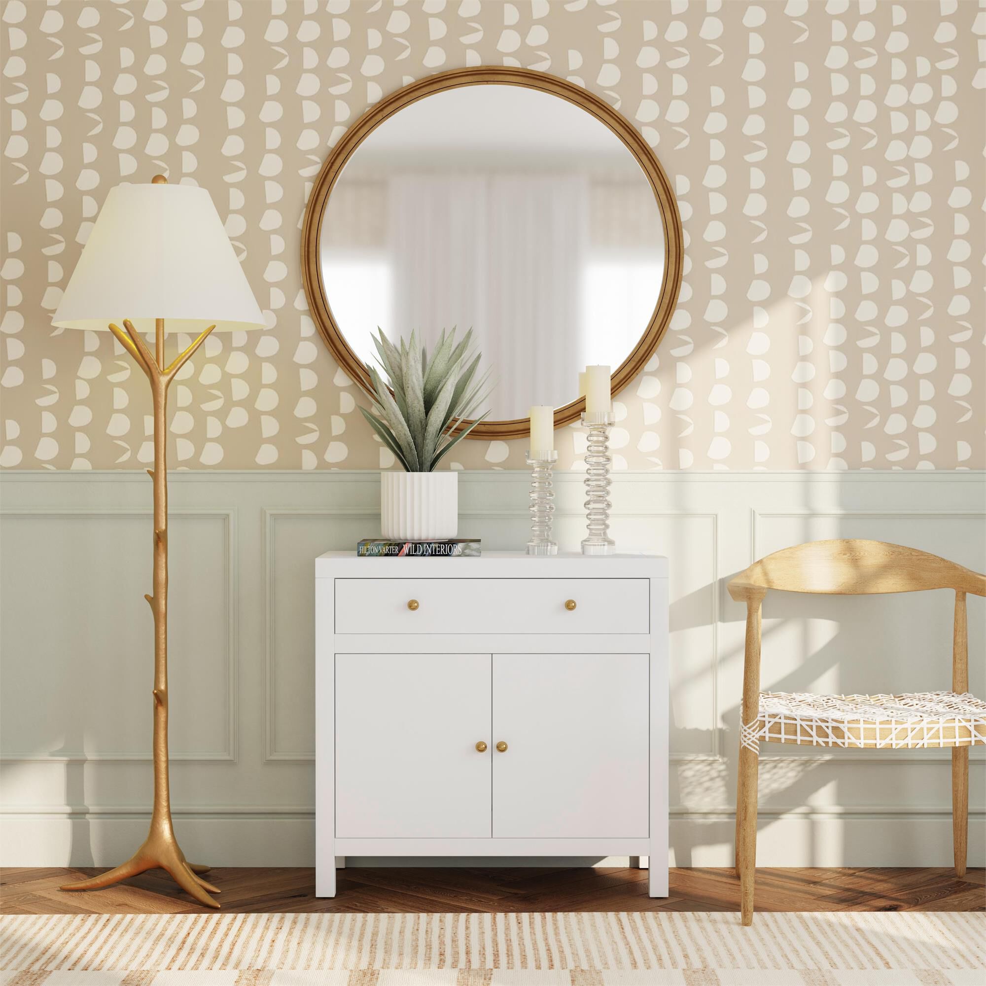 Nora 31 Inch Storage Cabinet by Butler Specialty Company