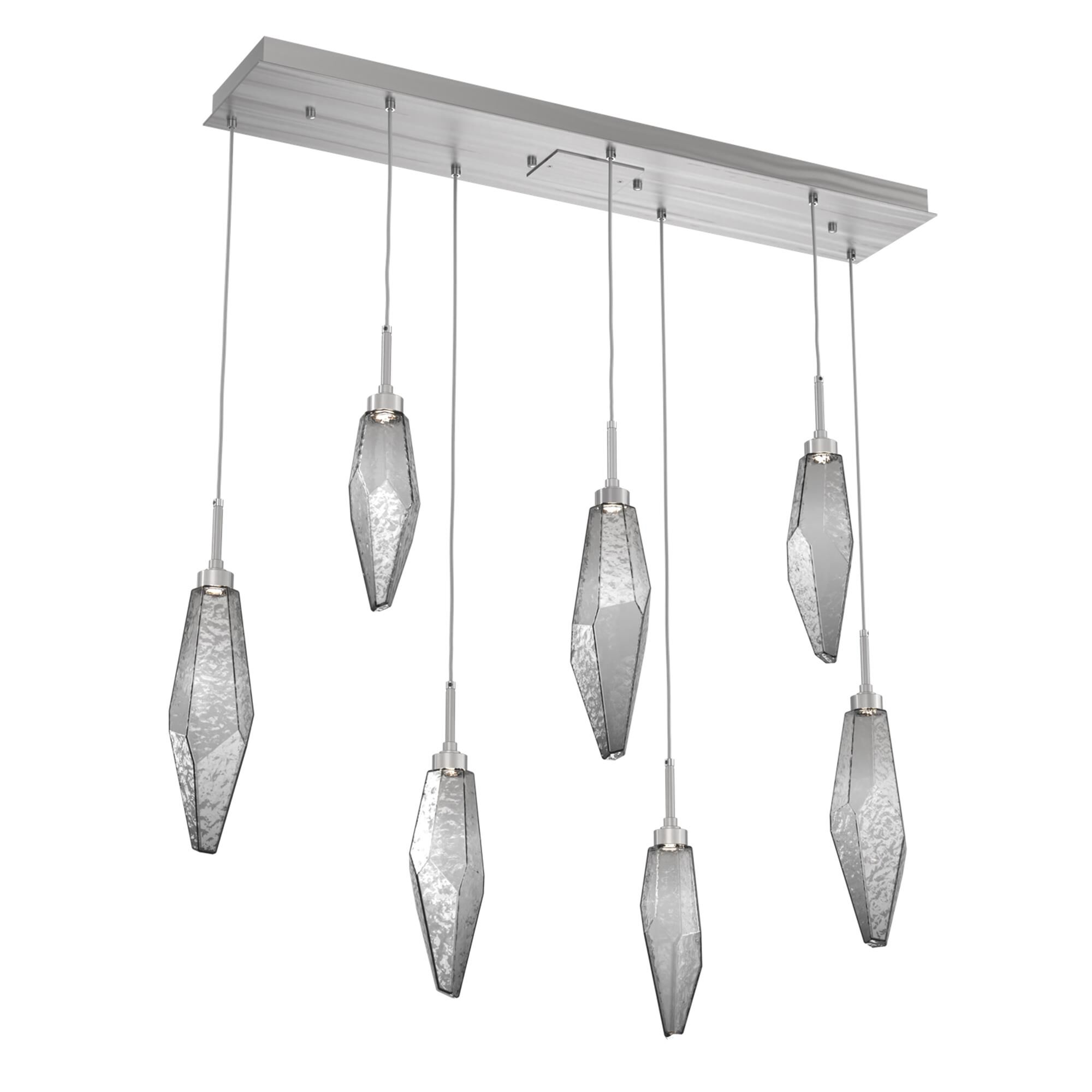 Shown in Classic Silver finish and Chilled Smoke glass