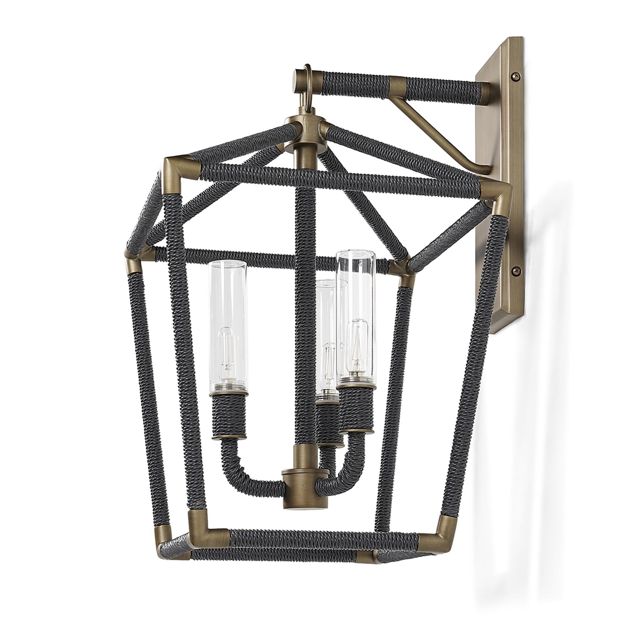 Shown in Light Bronze finish and Black shade