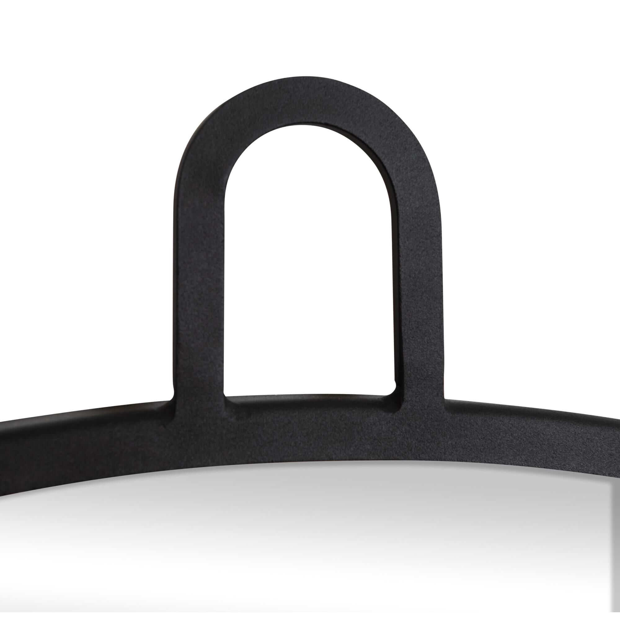 Shown in Black finish