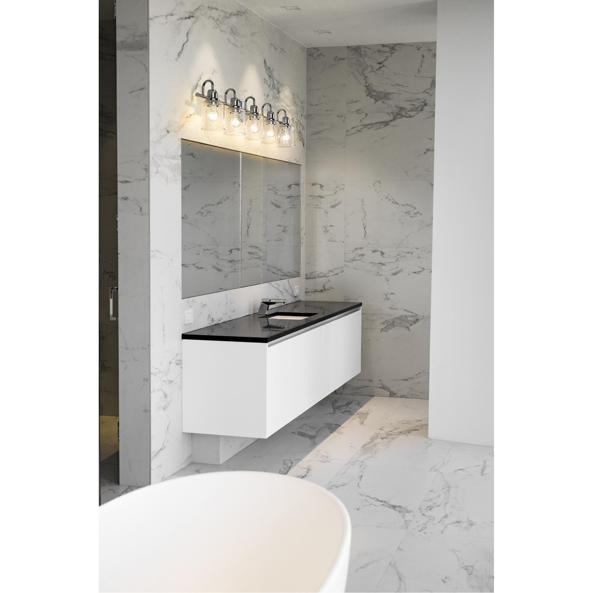 Shown in Chrome finish