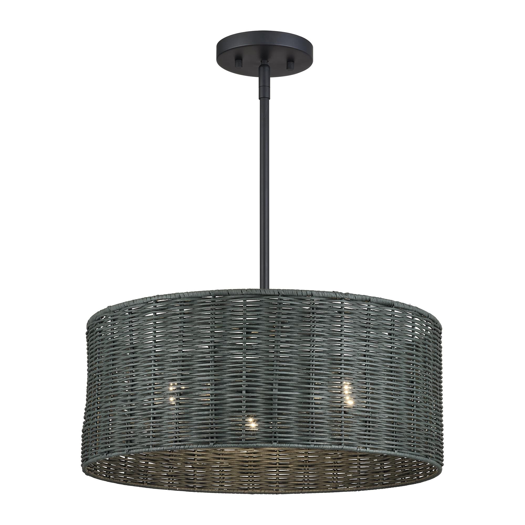 Weavington 18 Inch Large Pendant by Livex Lighting