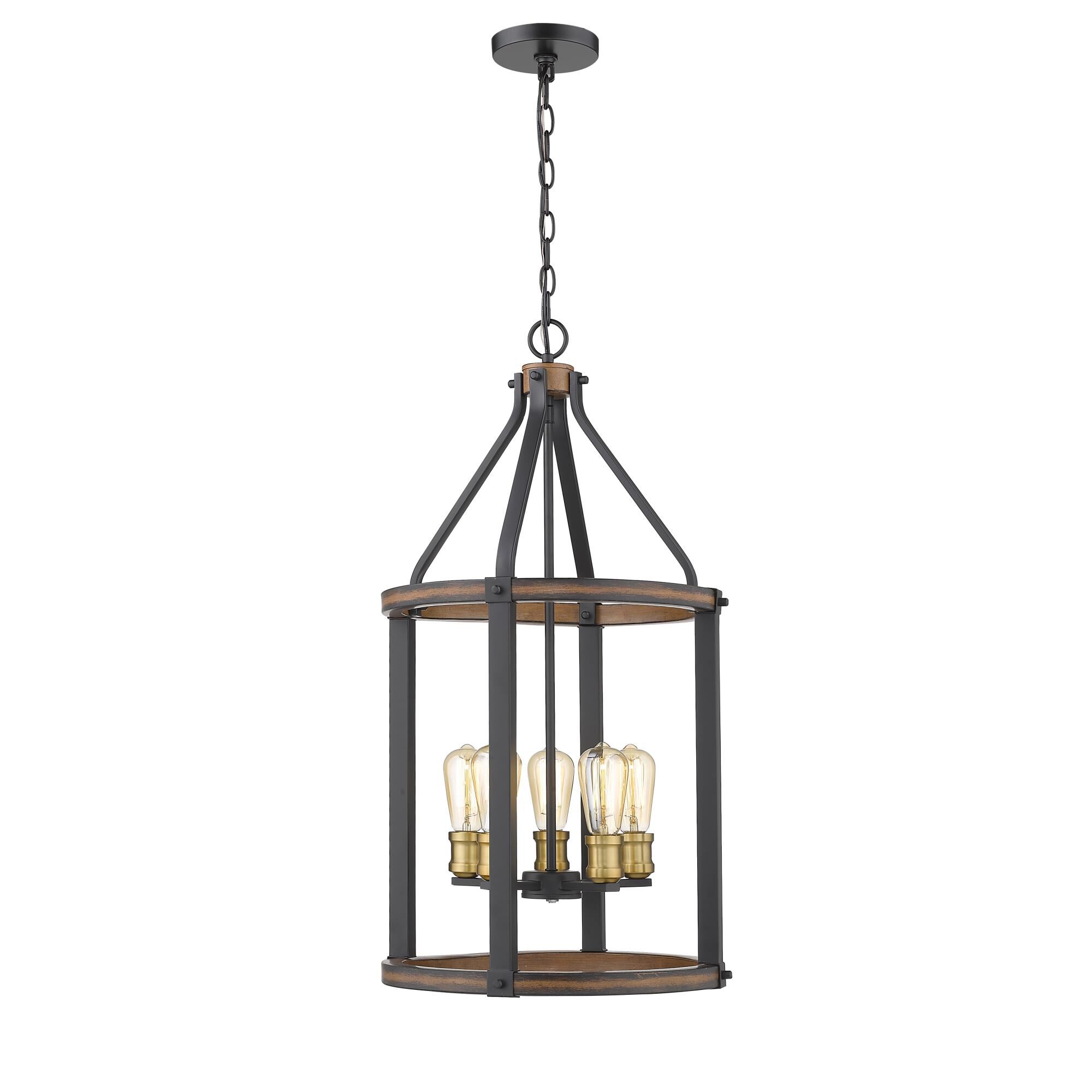 Kirkland 16 Inch 5 Light Mini Chandelier by Z-Lite