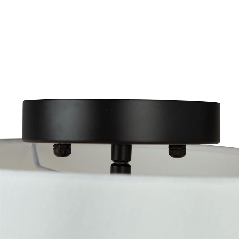 Steven Sabados (S&C) Rhythm 15 Inch 3 Light Semi Flush Mount by Artcraft