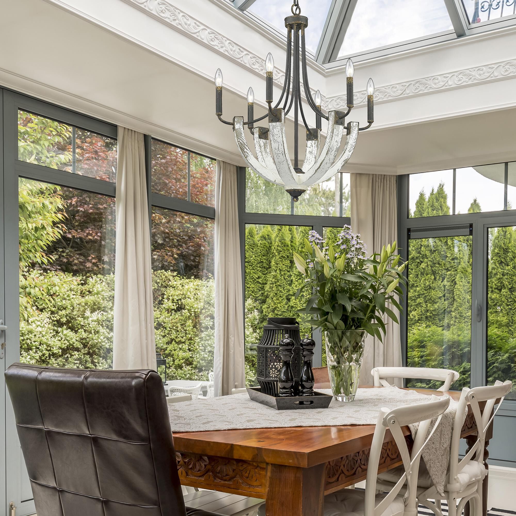 Shown in Antique Black Iron finish