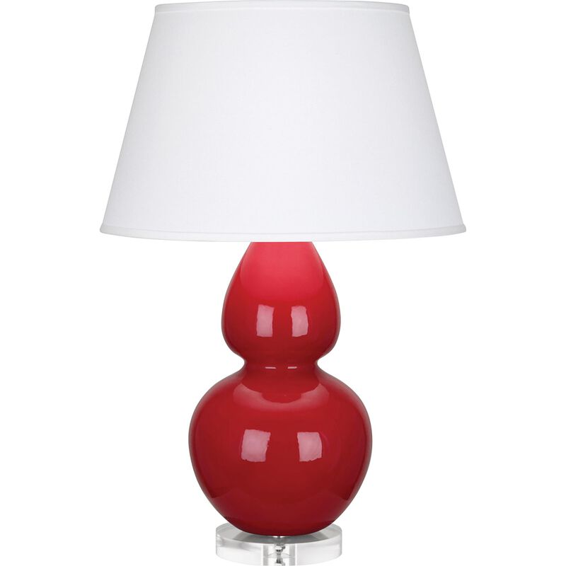 Double Gourd 30 Inch Table Lamp by Robert Abbey