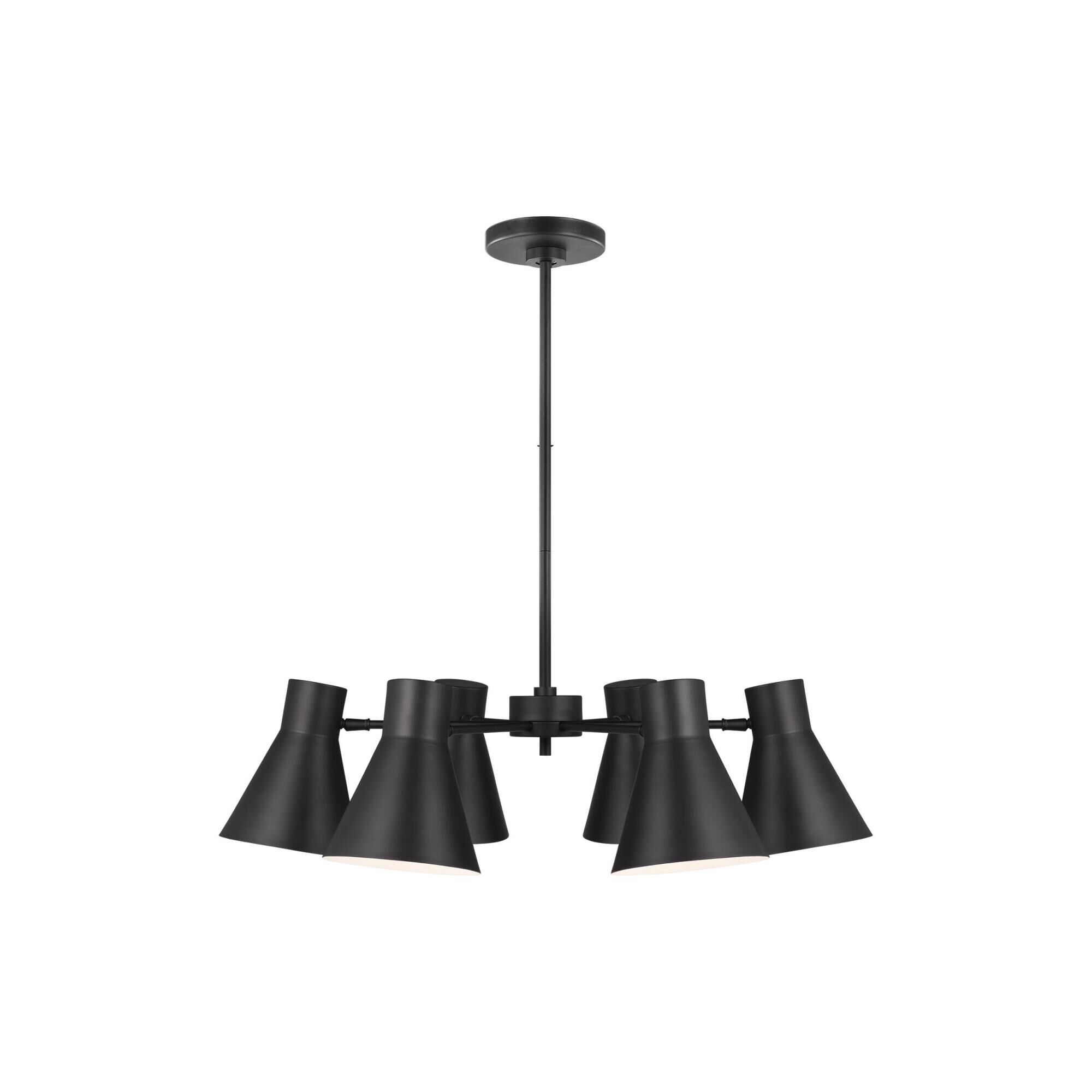 Shown in Midnight Black finish and Midnight Black Steel shade