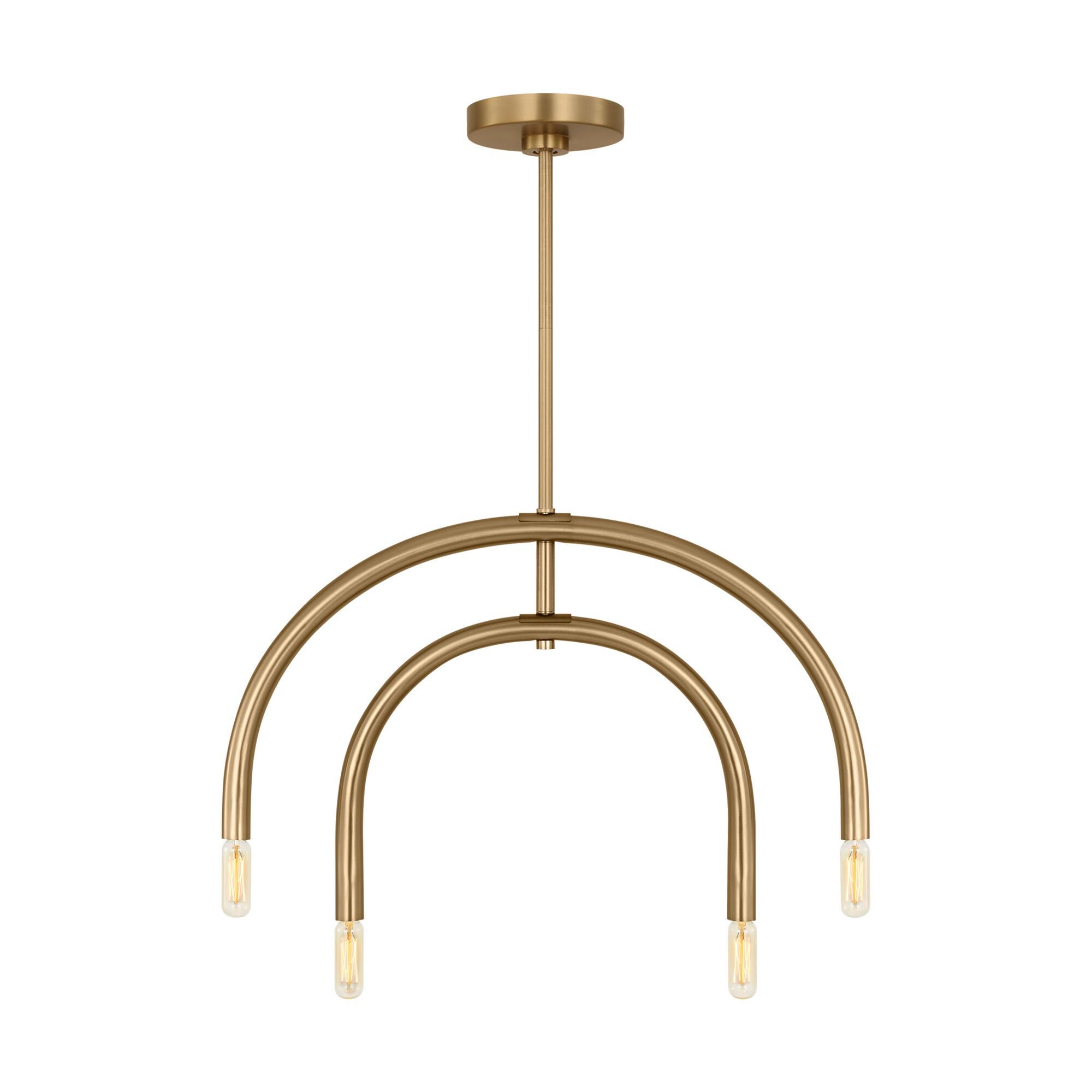 Shown in Satin Brass finish