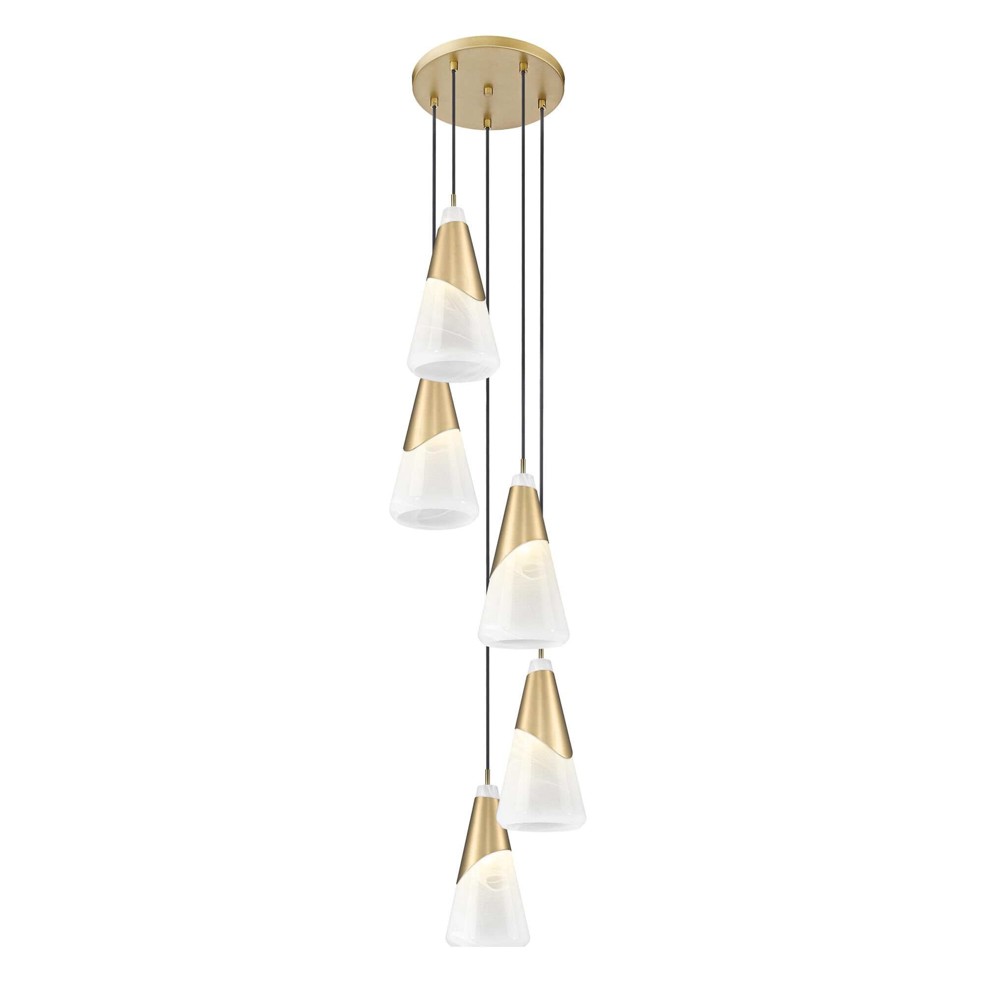 Aimie 12 Inch Multi Light Pendant by Z Lite