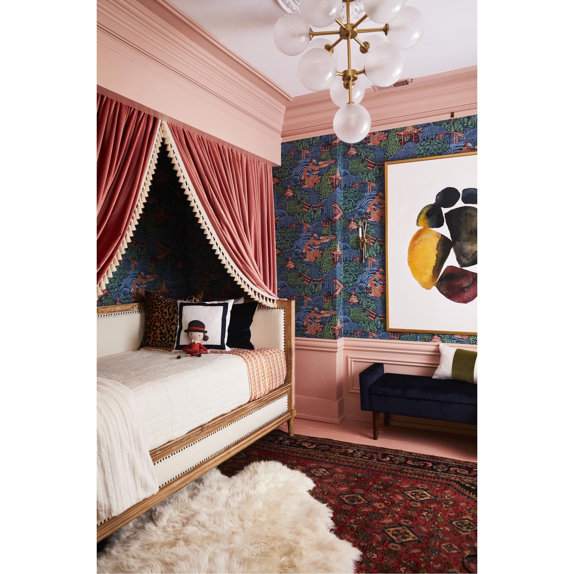 Ashleigh 29.75 Inch Chandelier by Mitzi