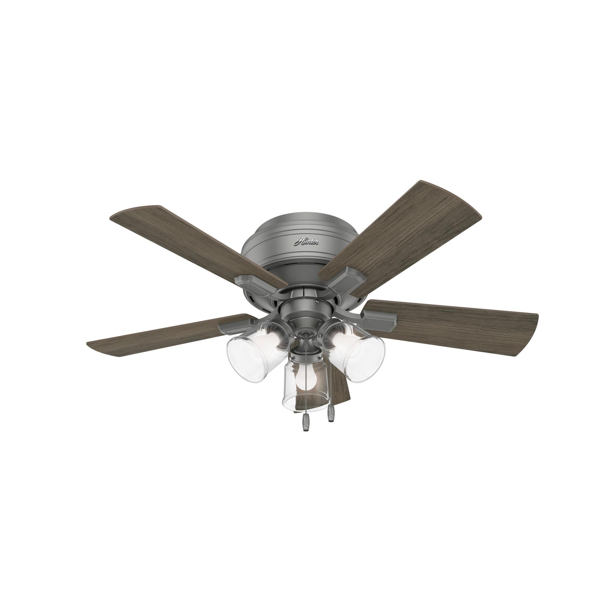 Crestfield Flush Mount Fan by Hunter Fan