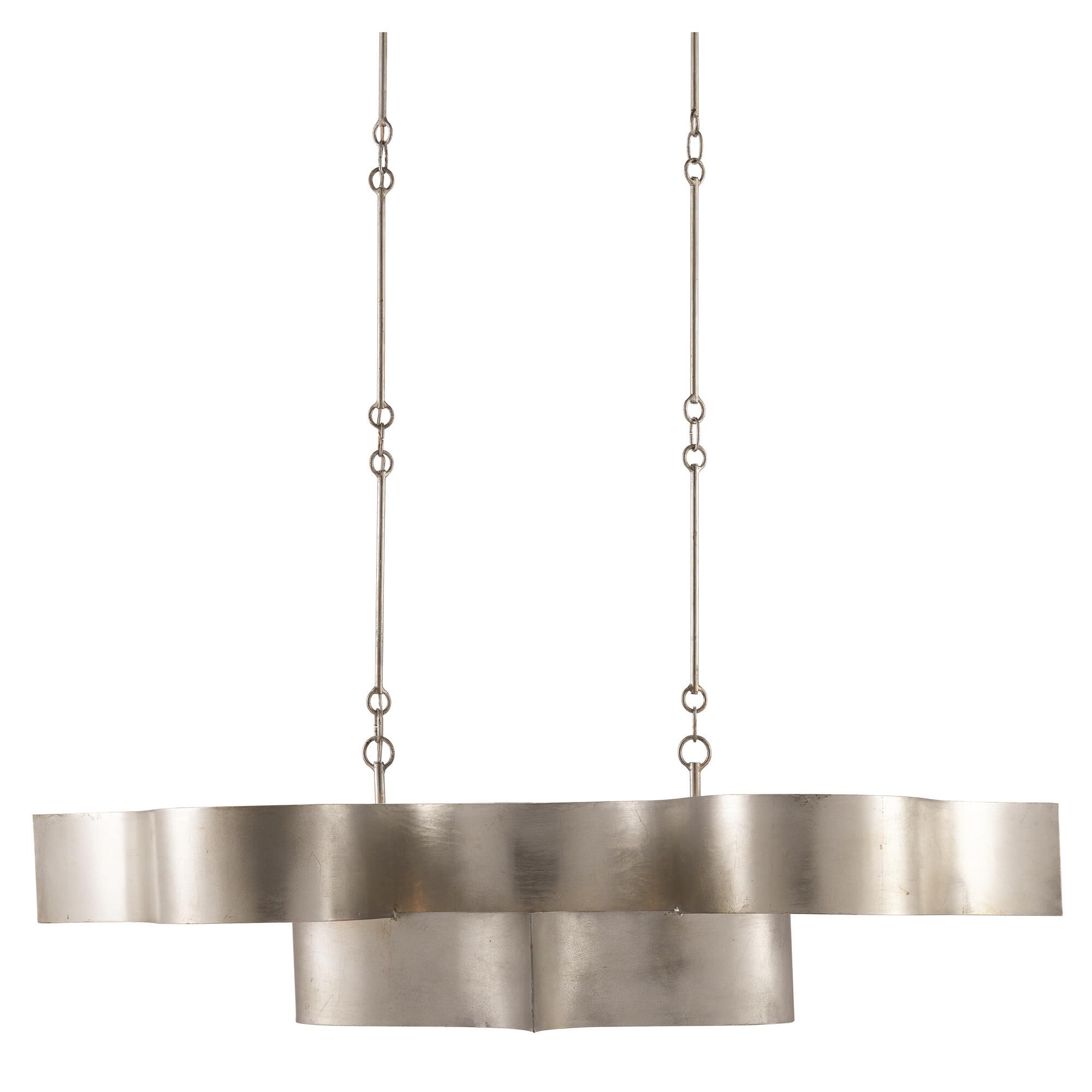 Grand Lotus 50 Inch 6 Light Linear Suspension Light by Currey and Company