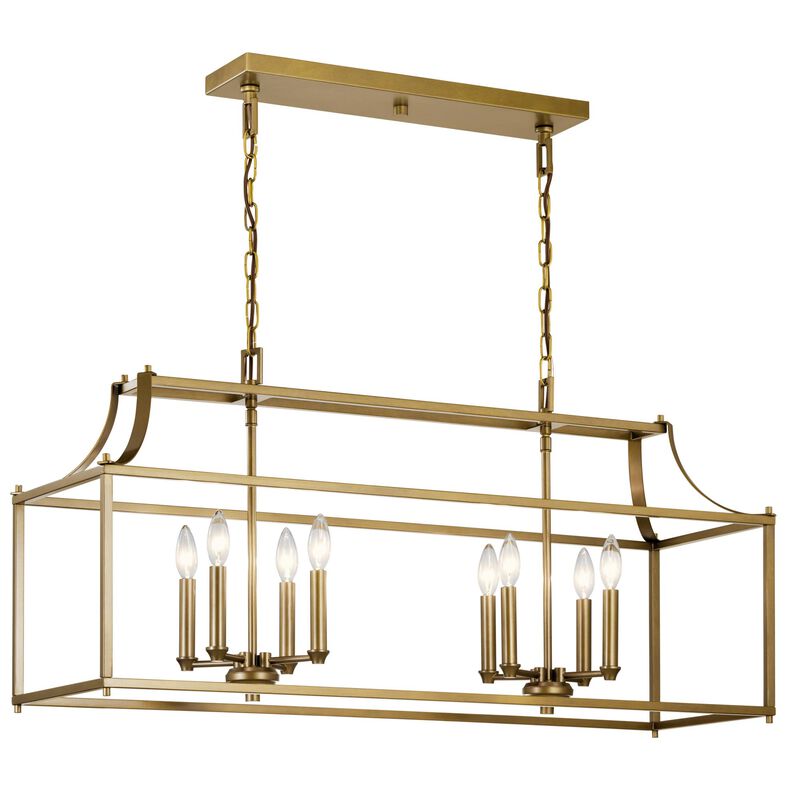 Morrigan 40 Inch 8 Light Linear Suspension Light by Kichler Lighting