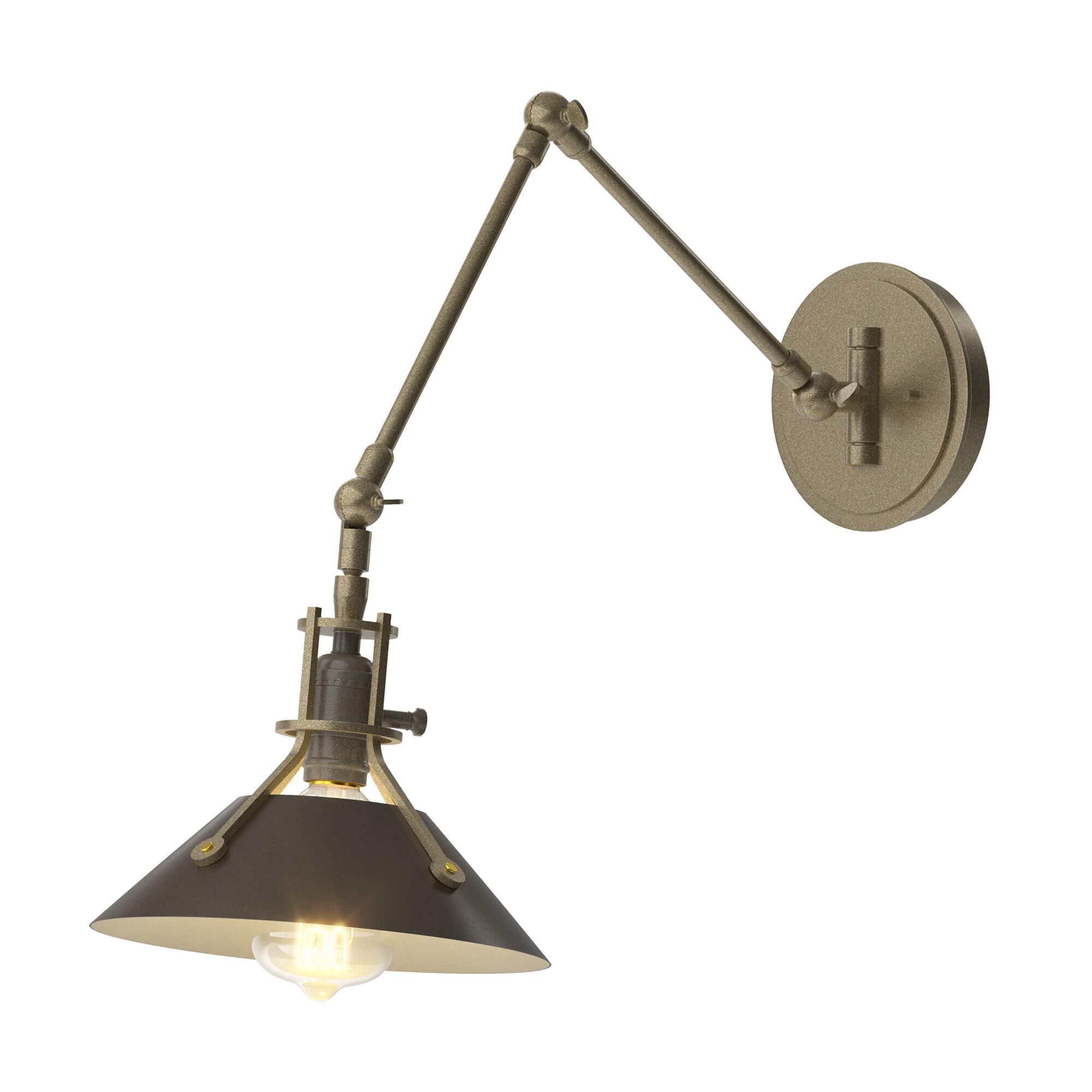 Shown in Soft Gold finish and Oil Rubbed Bronze (14) accent