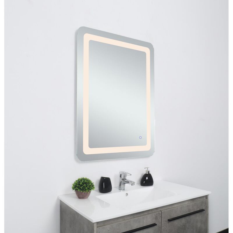 Genesis 36 Inch LED Lighted Mirror by Elegant Decor