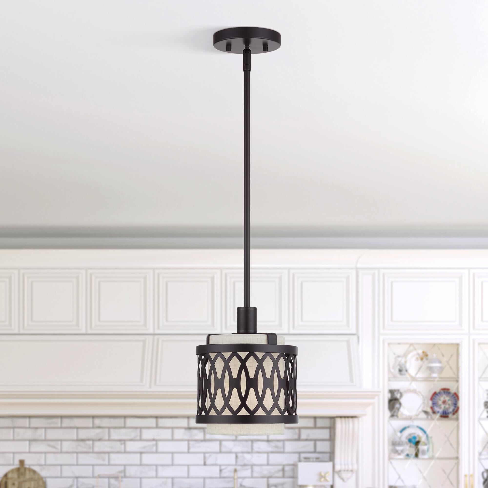 Vistaview 7 Inch Mini Pendant by Livex Lighting