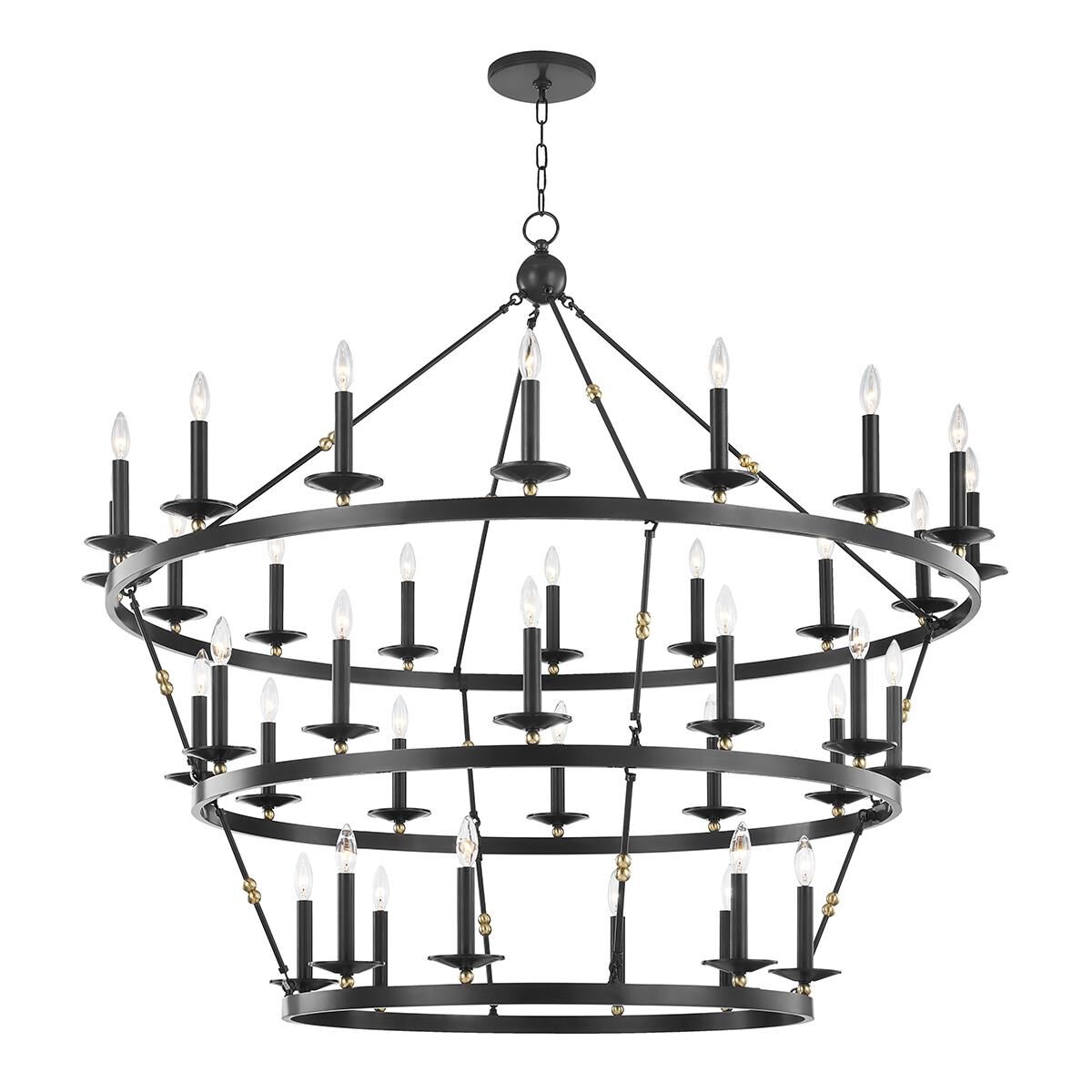 Allendale 58 Inch Chandelier by Hudson Valley Lighting