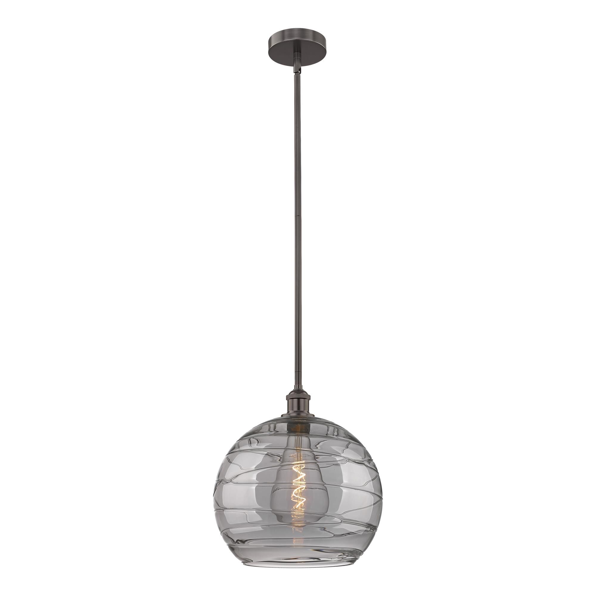 Bruno Marashlian Athens Deco Swirl 14 Inch Large Pendant by Innovations Lighting
