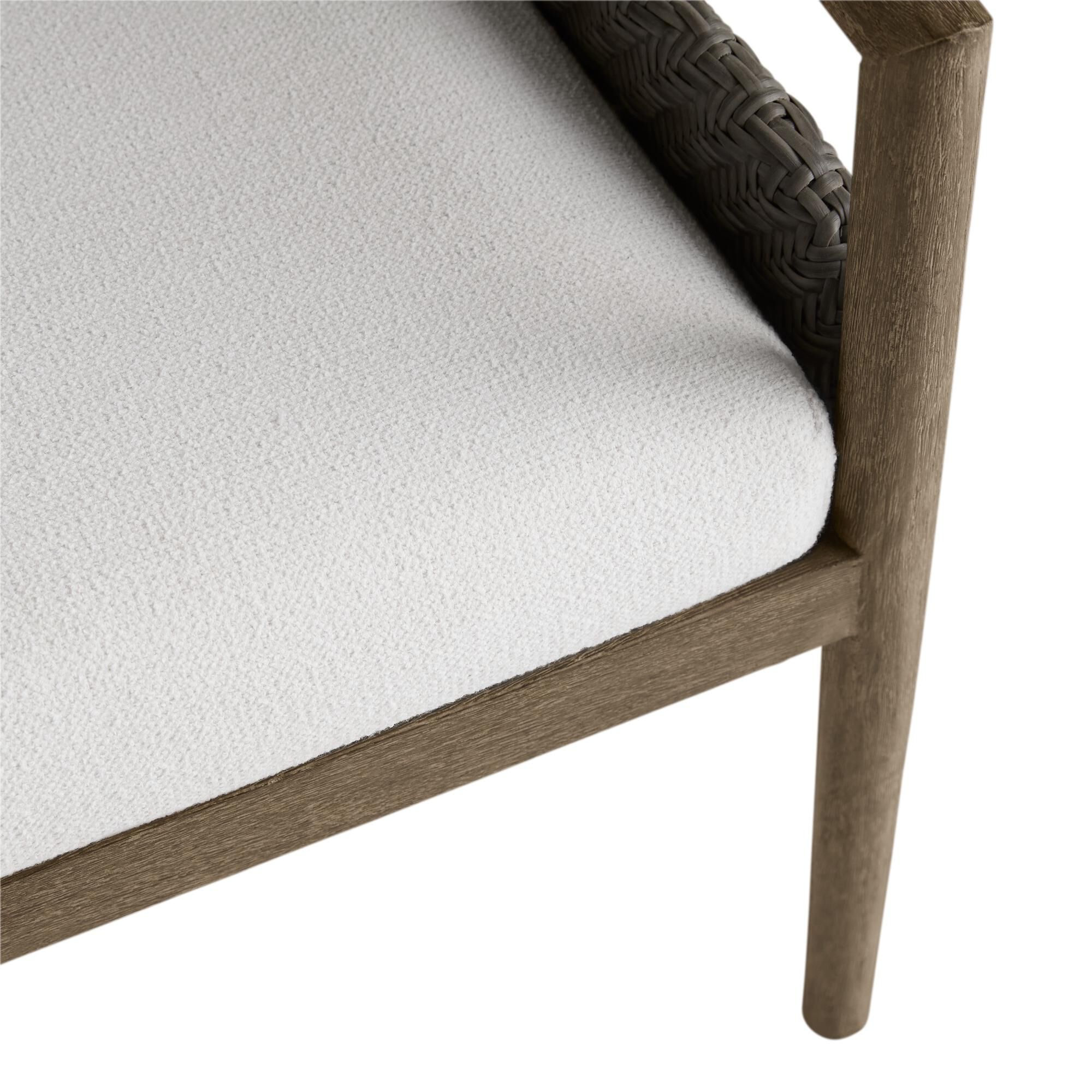 Shown in Pearl and Dark Gray Wash finish