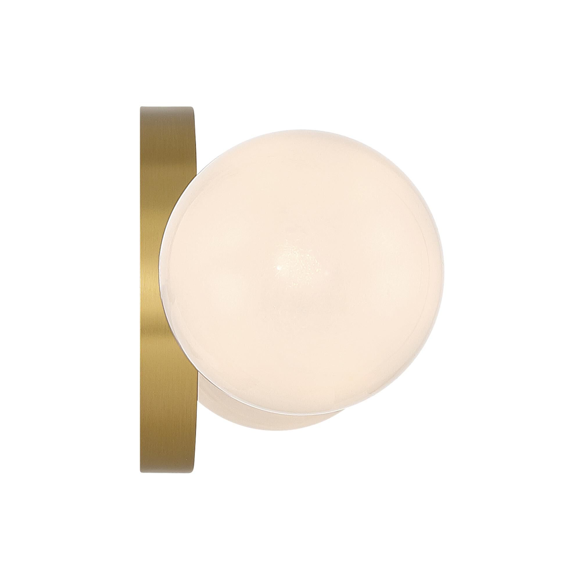 Shown in Luxe Gold finish and Strie glass and Strie Glass shade
