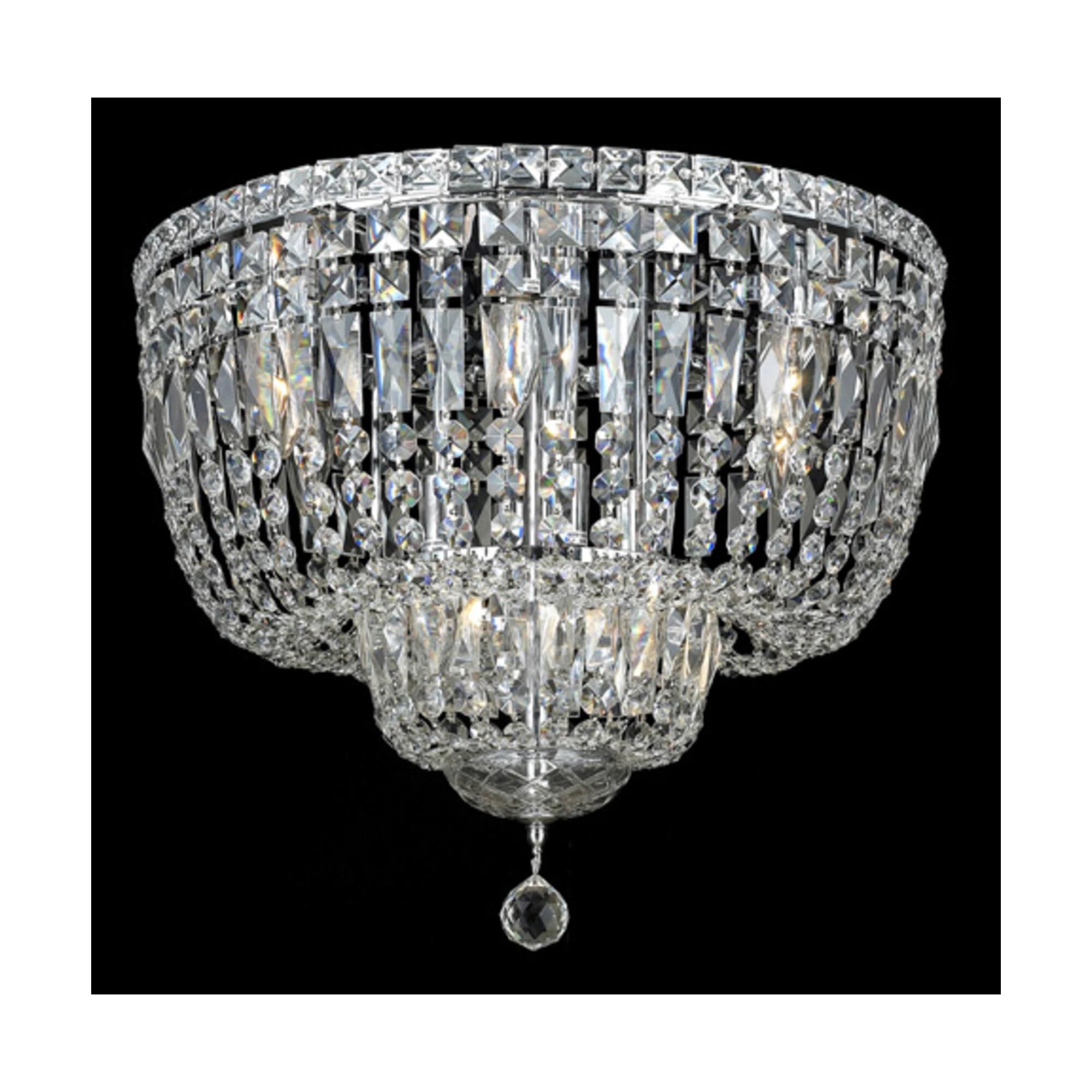 Tranquil 20 Inch 10 Light Flush Mount by Elegant Lighting