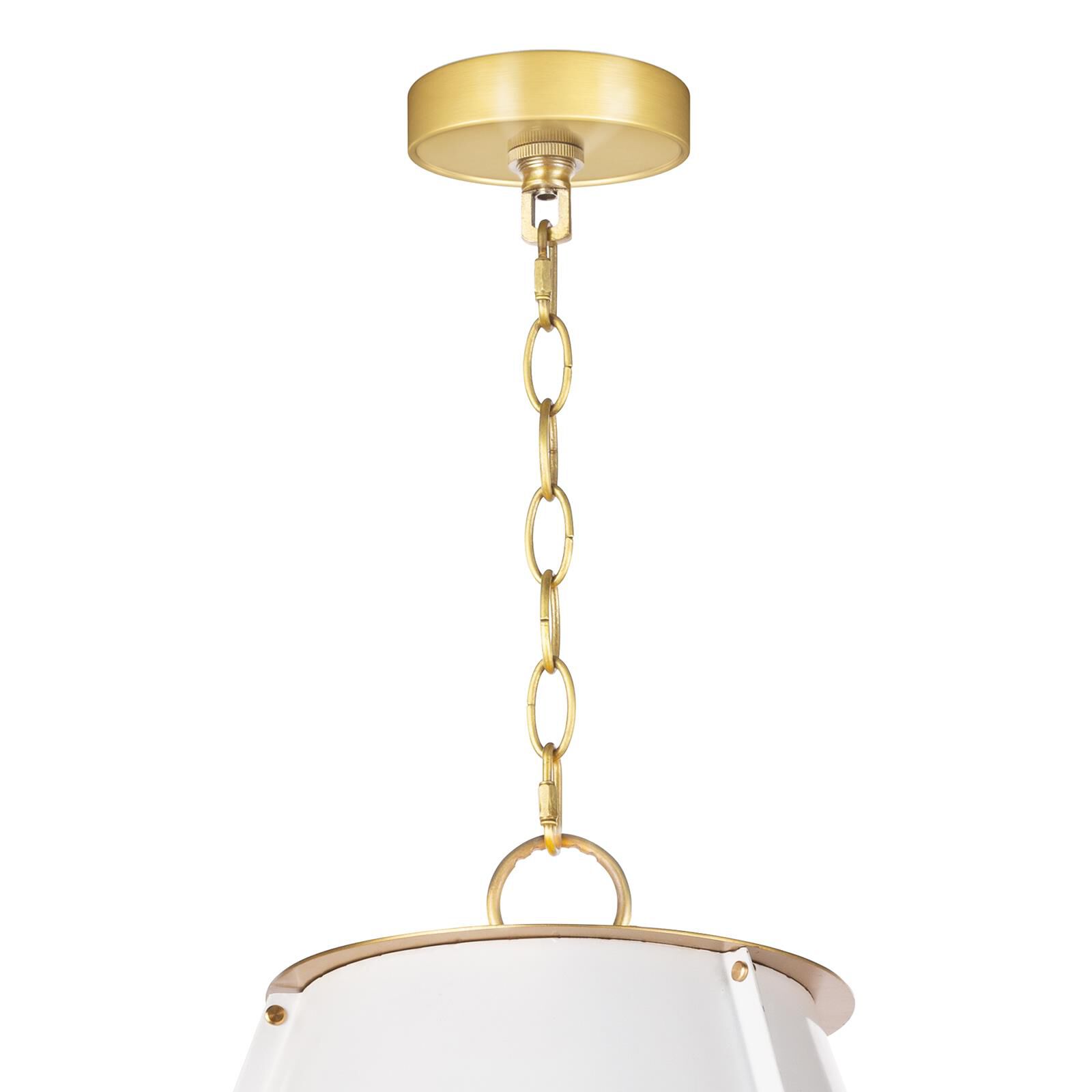 Shown in White finish