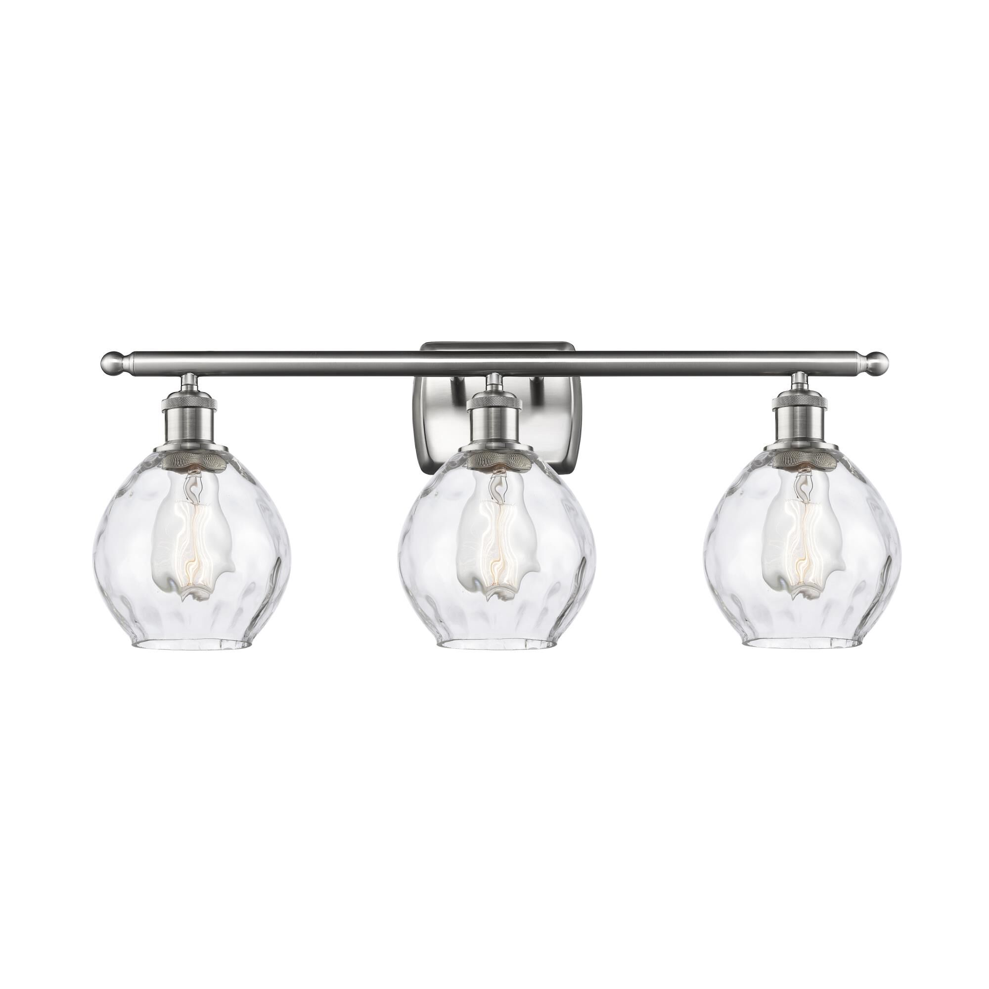 Bruno Marashlian Small Waverly 26 Inch 3 Light Bath Vanity Light by Innovations Lighting