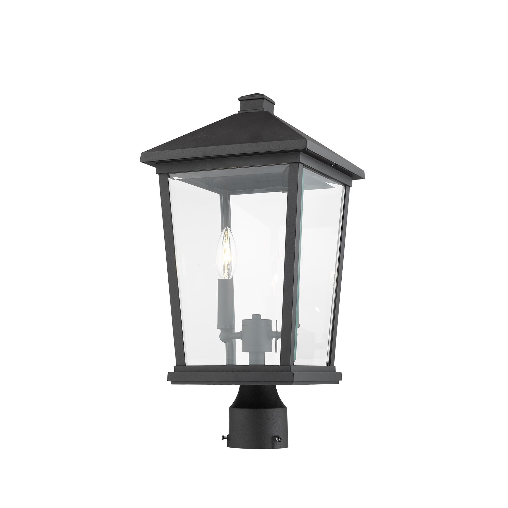 Beacon 19 Inch Tall 2 Light Outdoor Post Lamp by Z-Lite