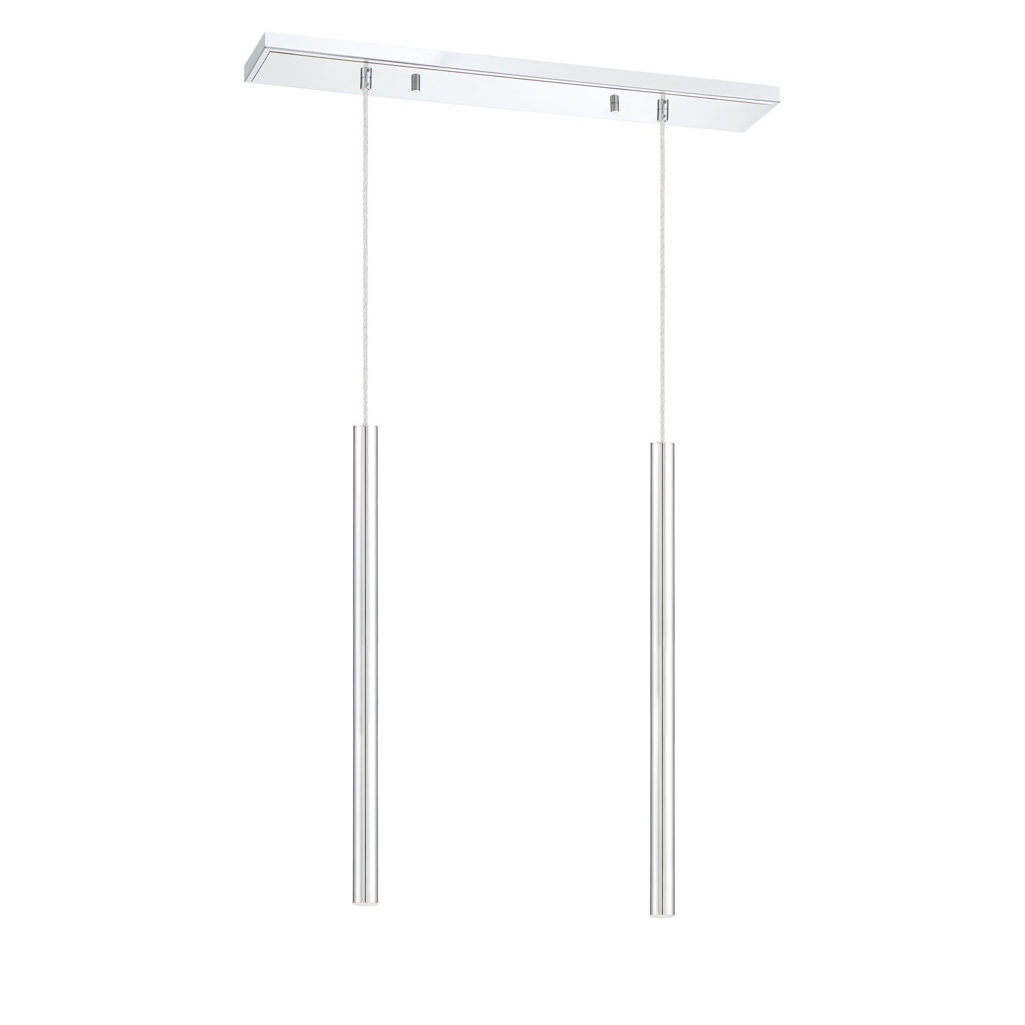 Forest 30 Inch 2 Light LED Linear Suspension Light by Z-Lite