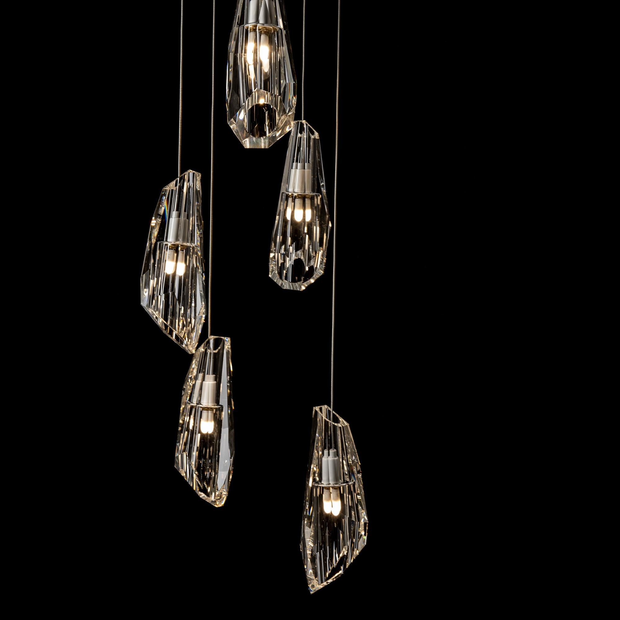 Luma 15 Inch Multi Light Pendant by Hubbardton Forge
