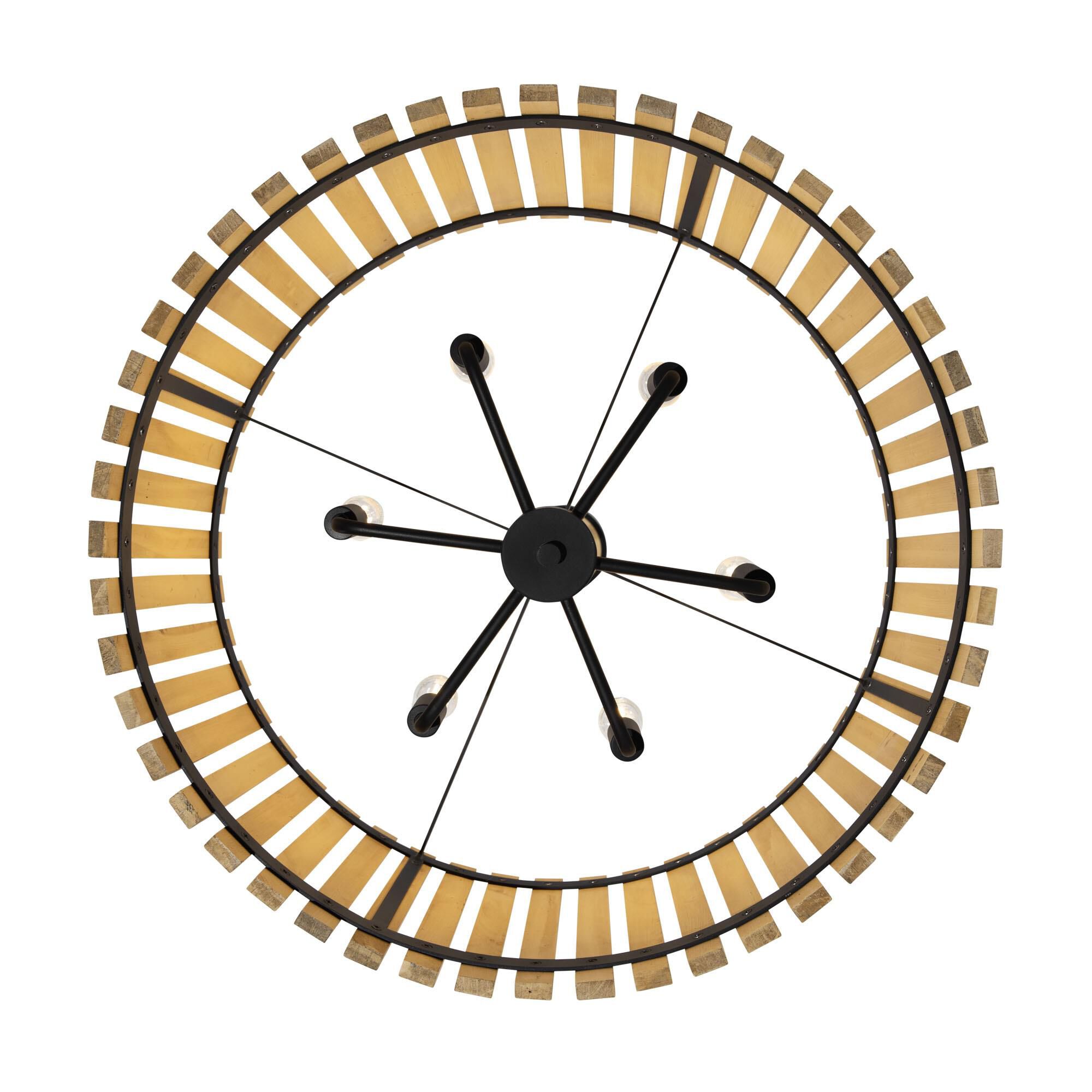 Shown in Matte Black/Honey Blonde finish