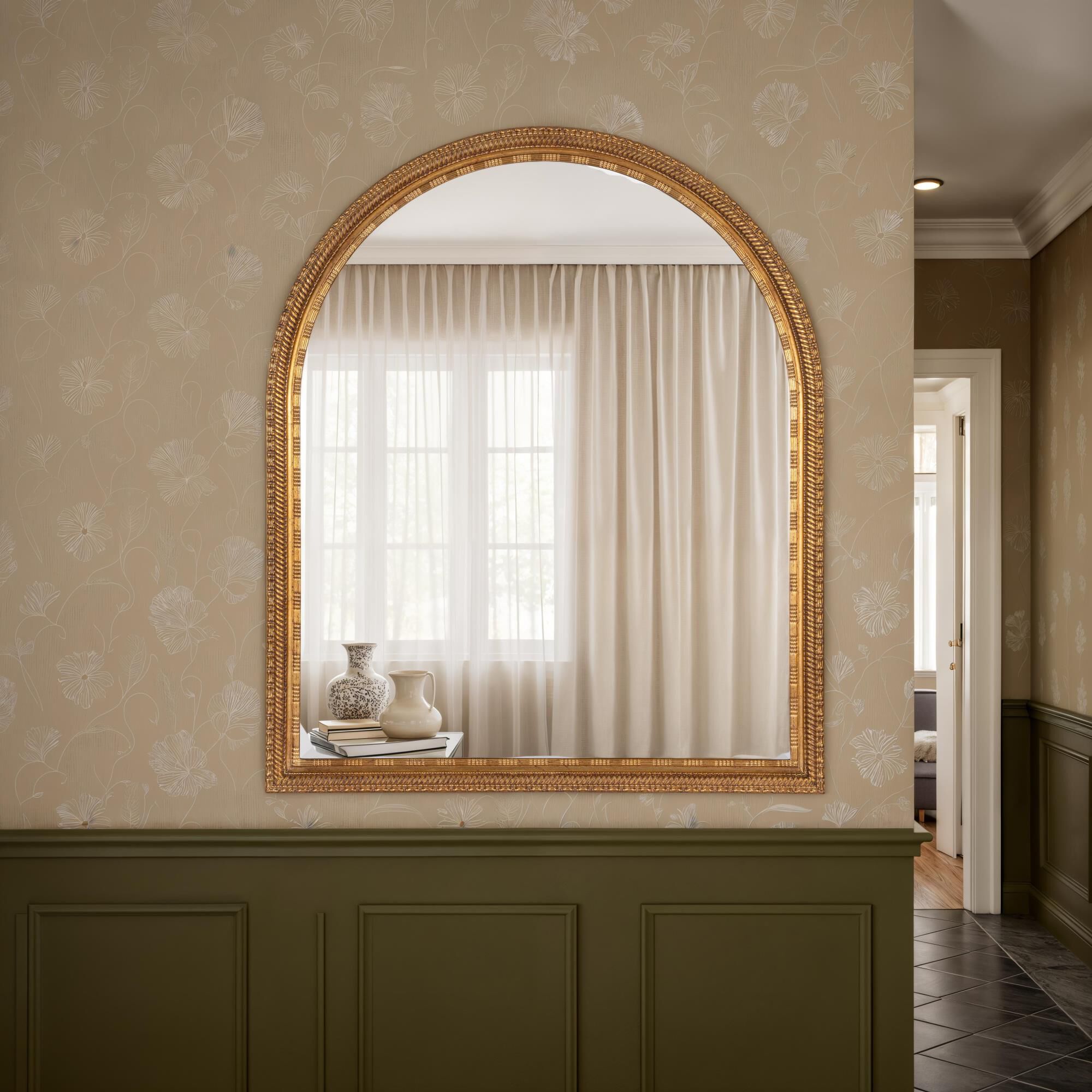 Marissa 38 Inch Decorative Mirror by Cooper Classics