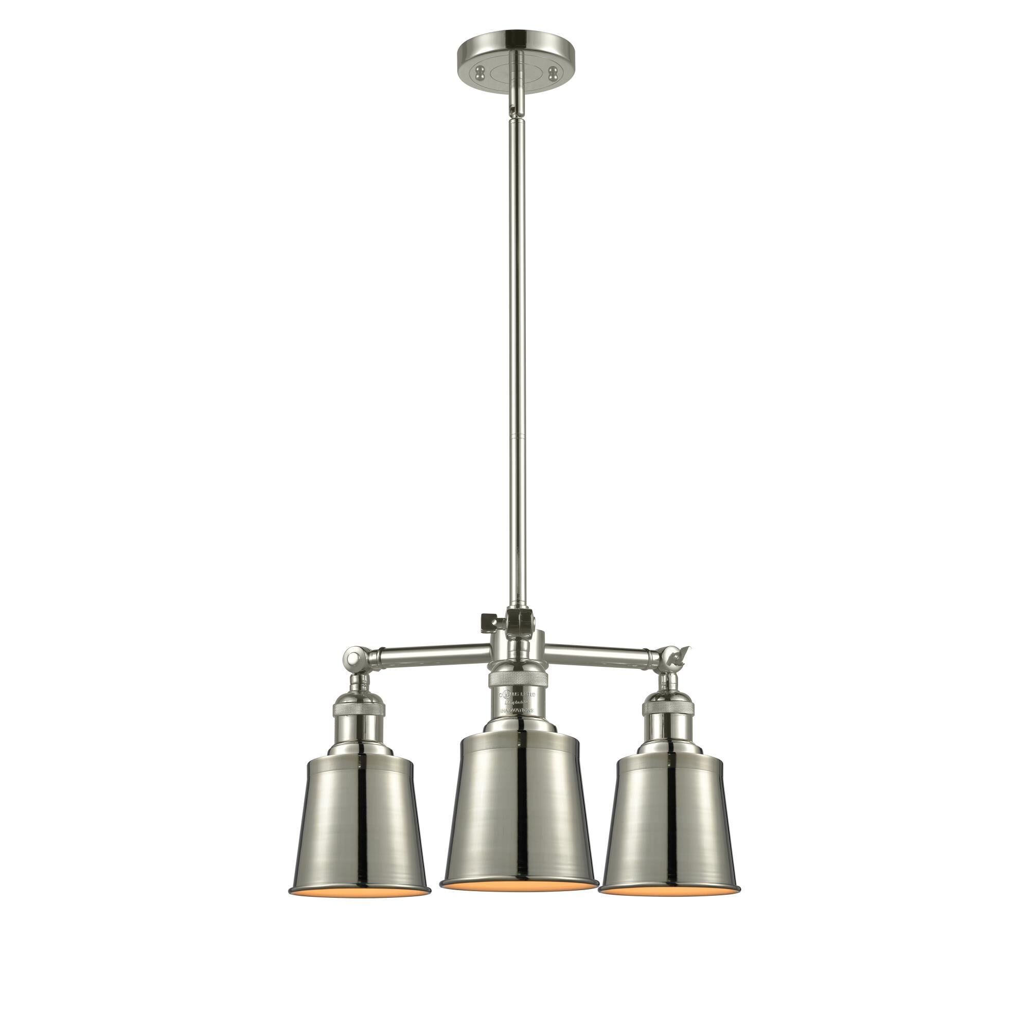 Bruno Marashlian Addison 19 Inch 3 Light LED Mini Chandelier by Innovations Lighting
