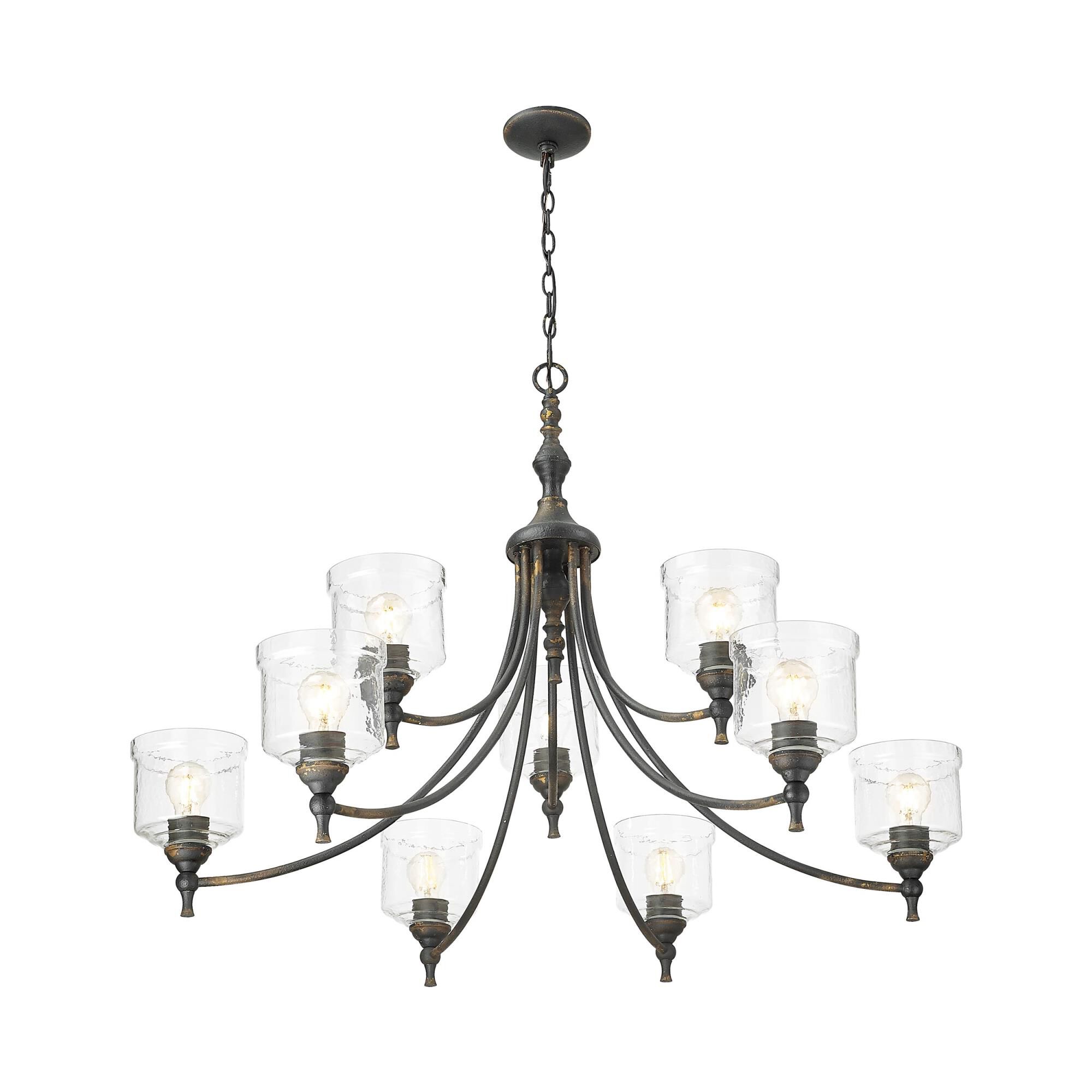 Keating 44 Inch Chandelier by Golden Lighting