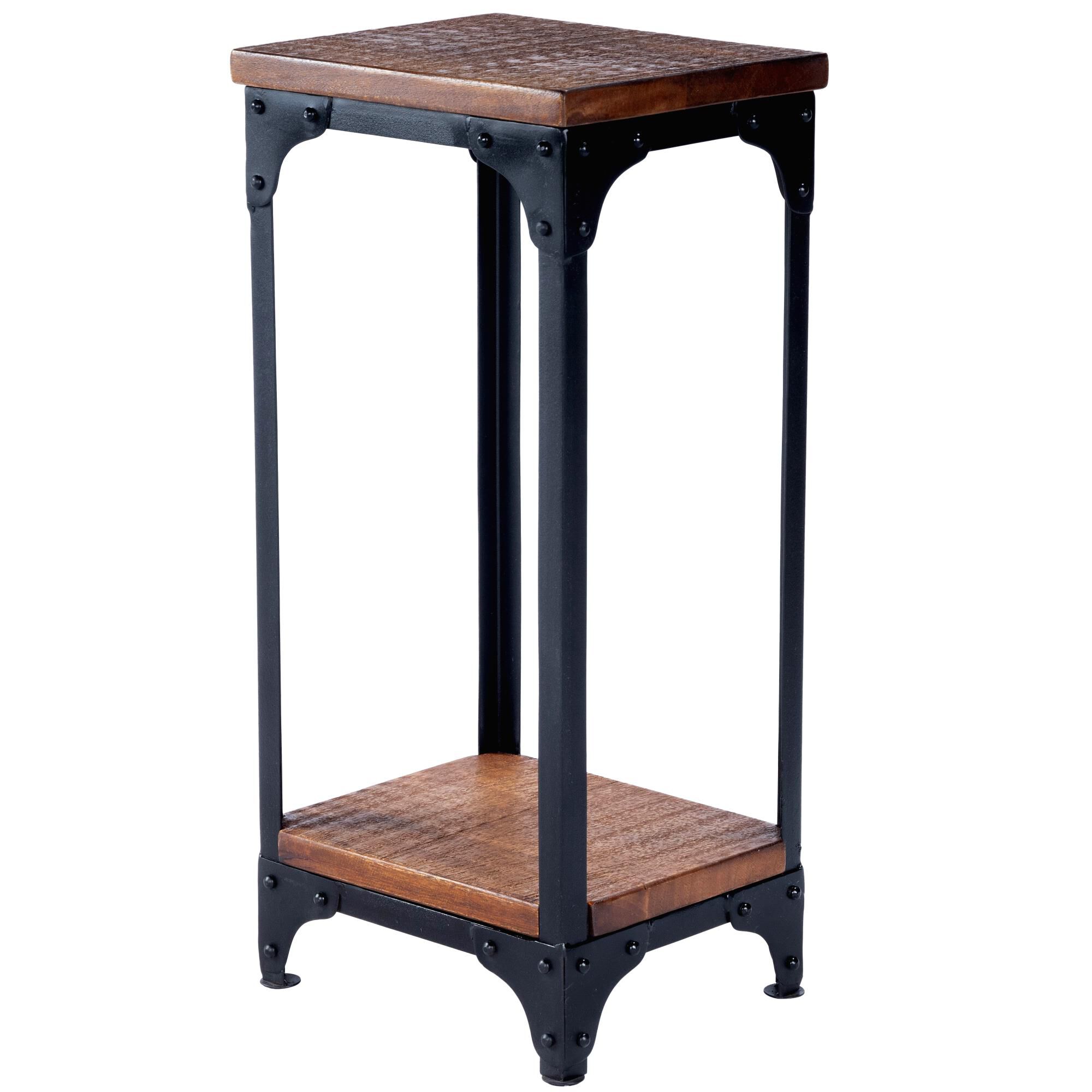 Shown in Iron And Acacia Solid Wood finish
