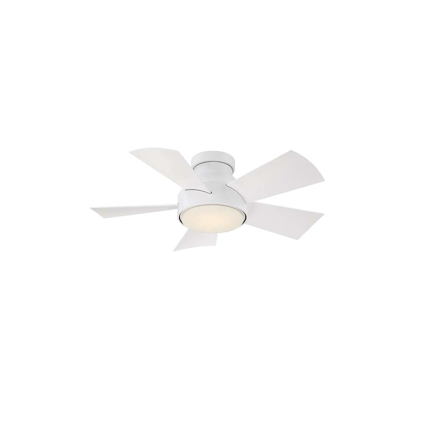 Vox Outdoor Rated 38 Inch Flush Mount Fan with Light Kit by Modern Forms