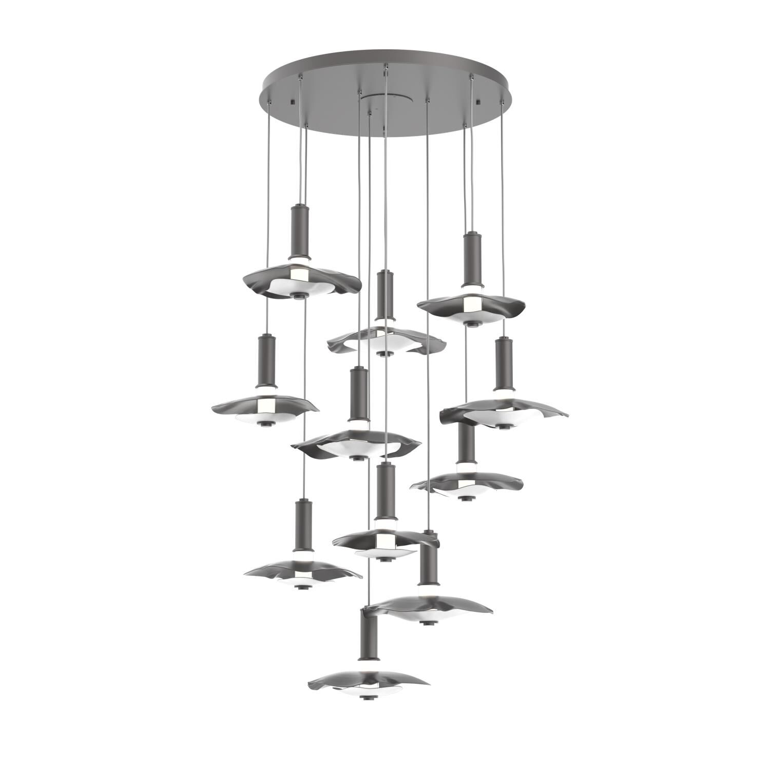 Levi Wilson Cumulus 44 Inch Multi Light Pendant by Hammerton Studio