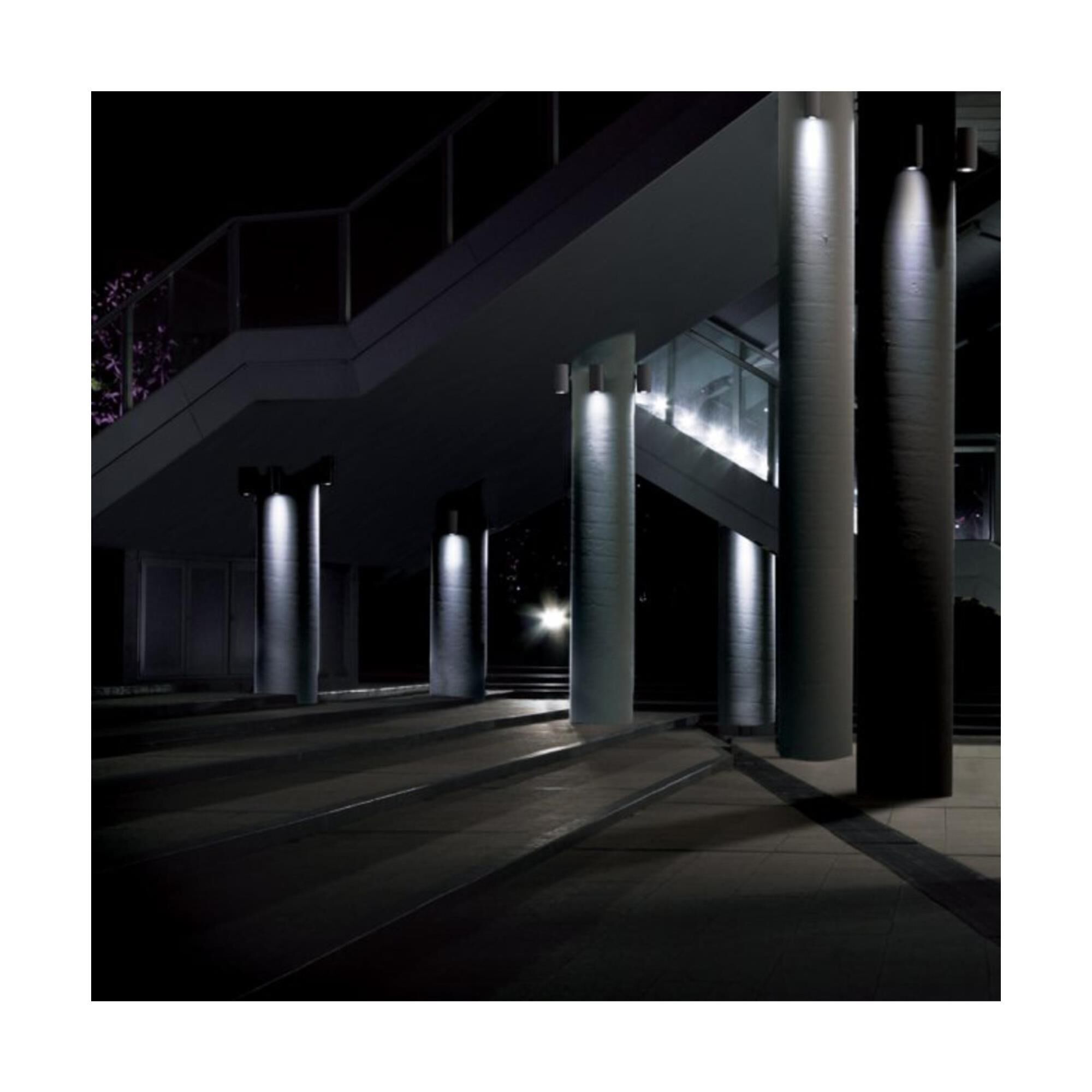 Shown in Graphite finish and White Diffuser glass