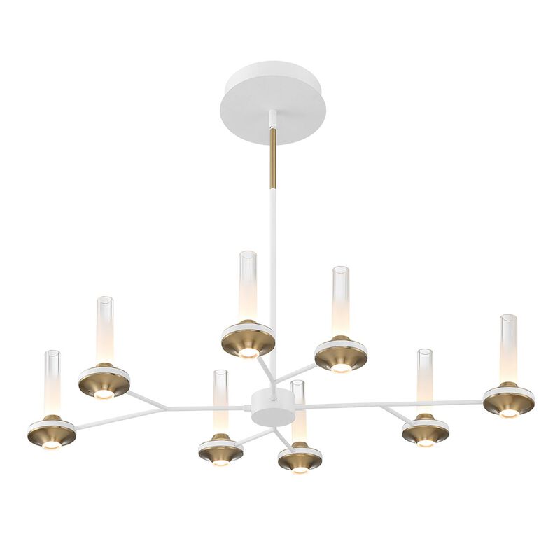 Torcia 36 Inch Chandelier by Eurofase Lighting