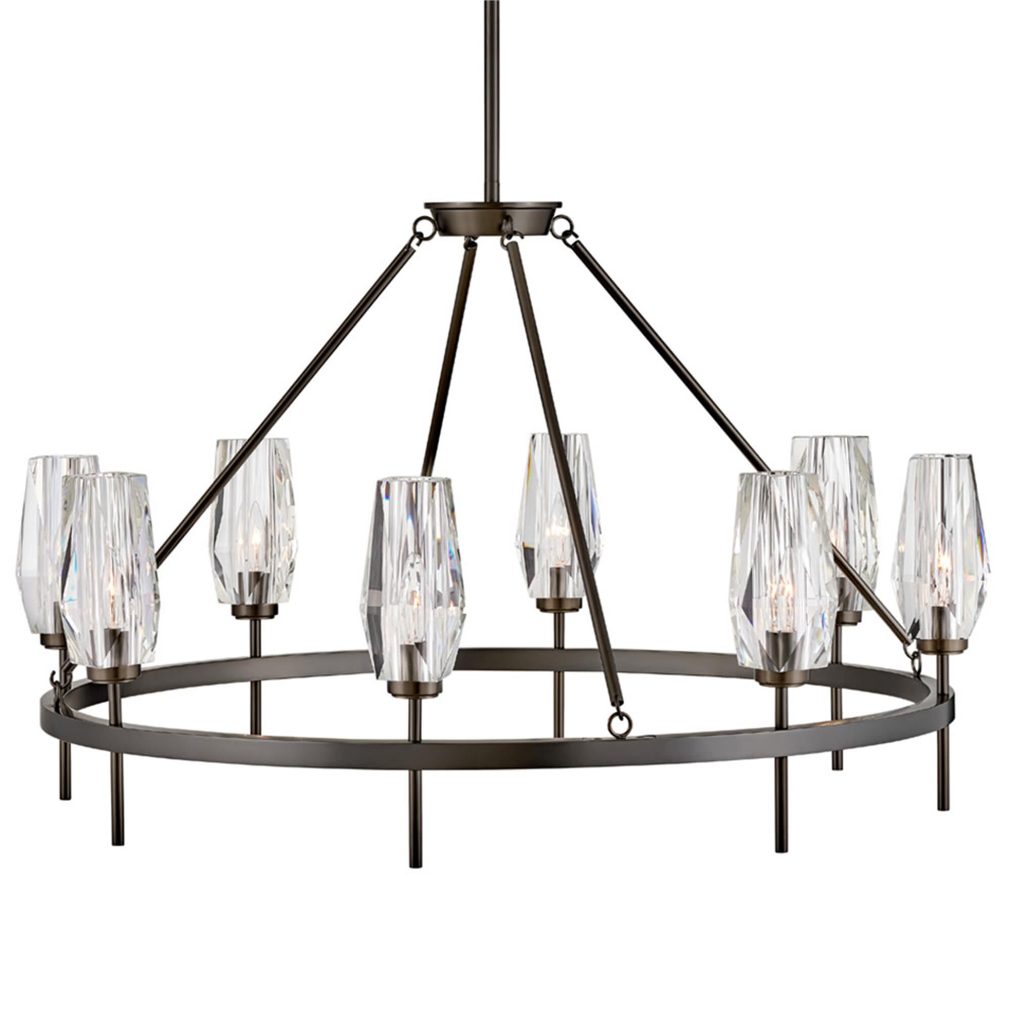 Ana 36 Inch Chandelier,