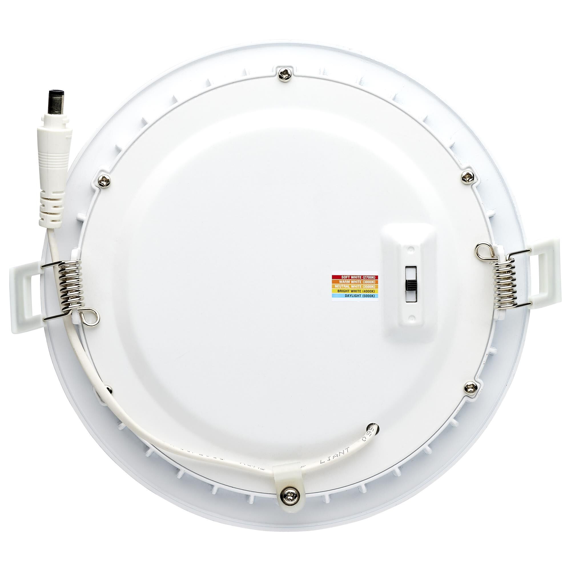 Shown in White finish