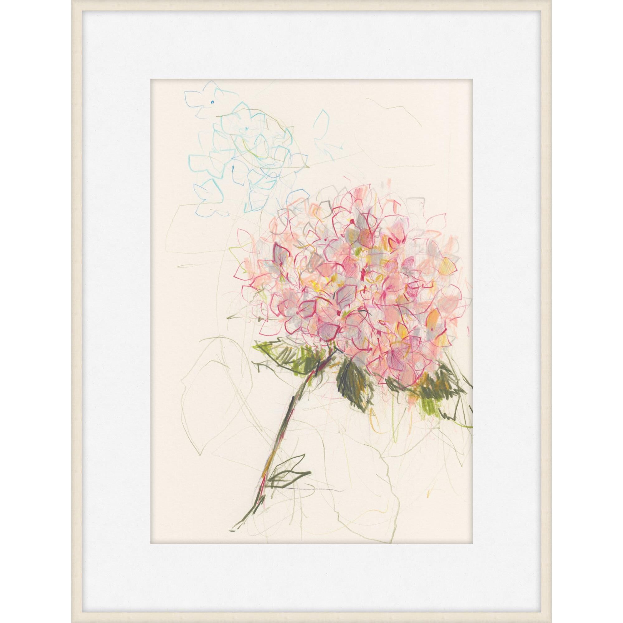 Hydrangeas Print by LEVEL57