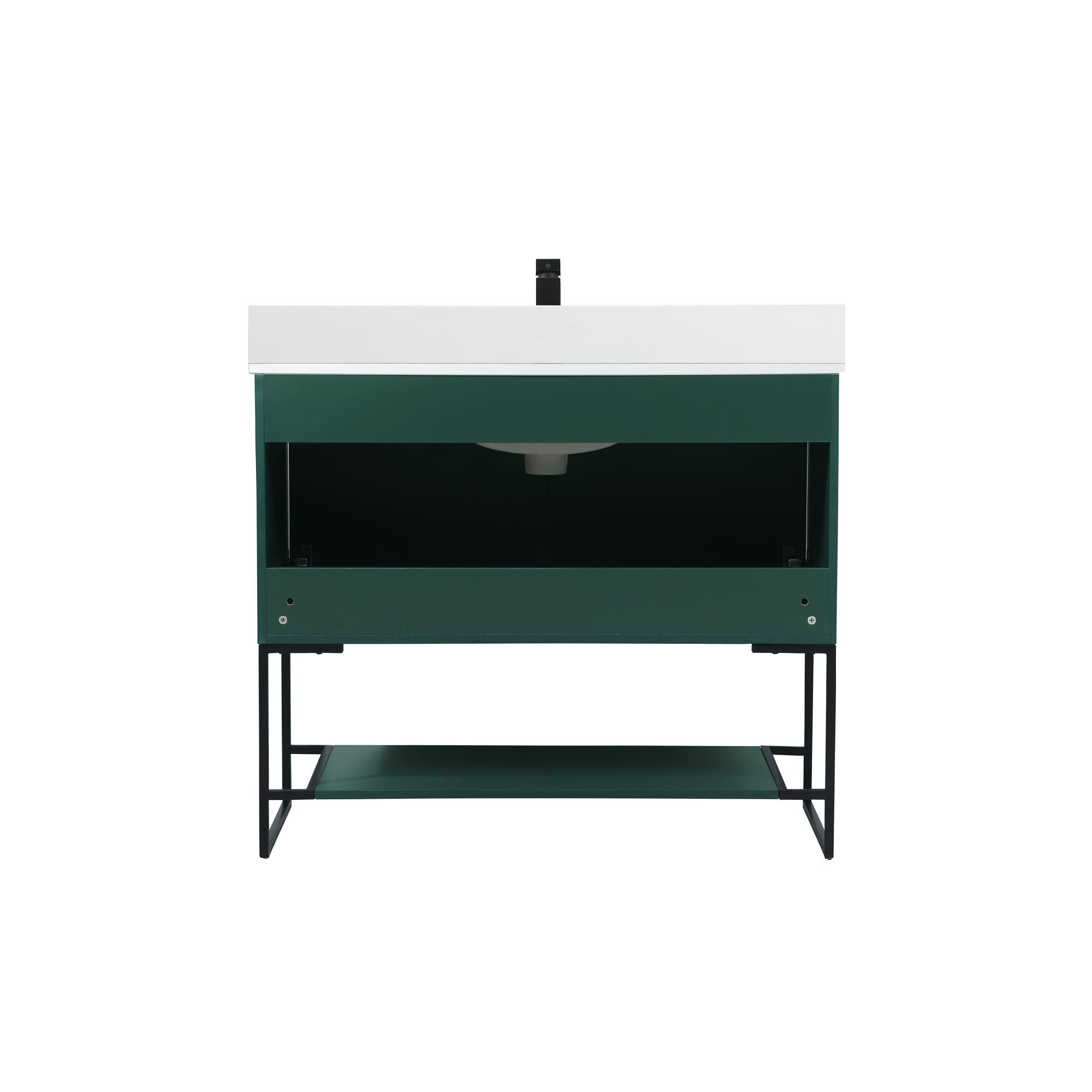 Shown in Green finish