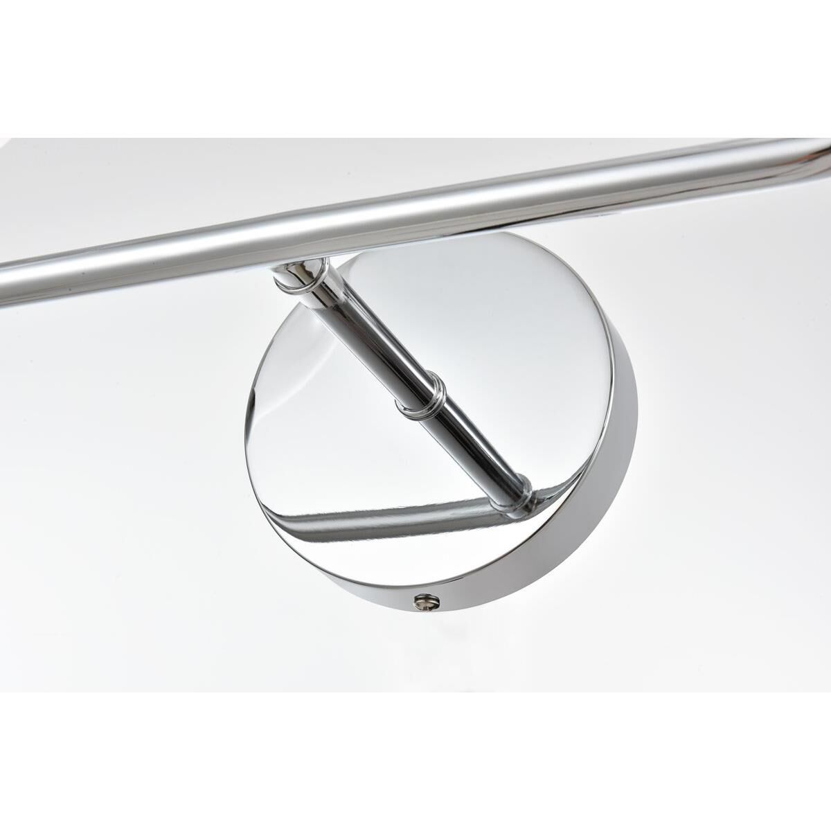 Shown in Chrome  finish and Clear glass