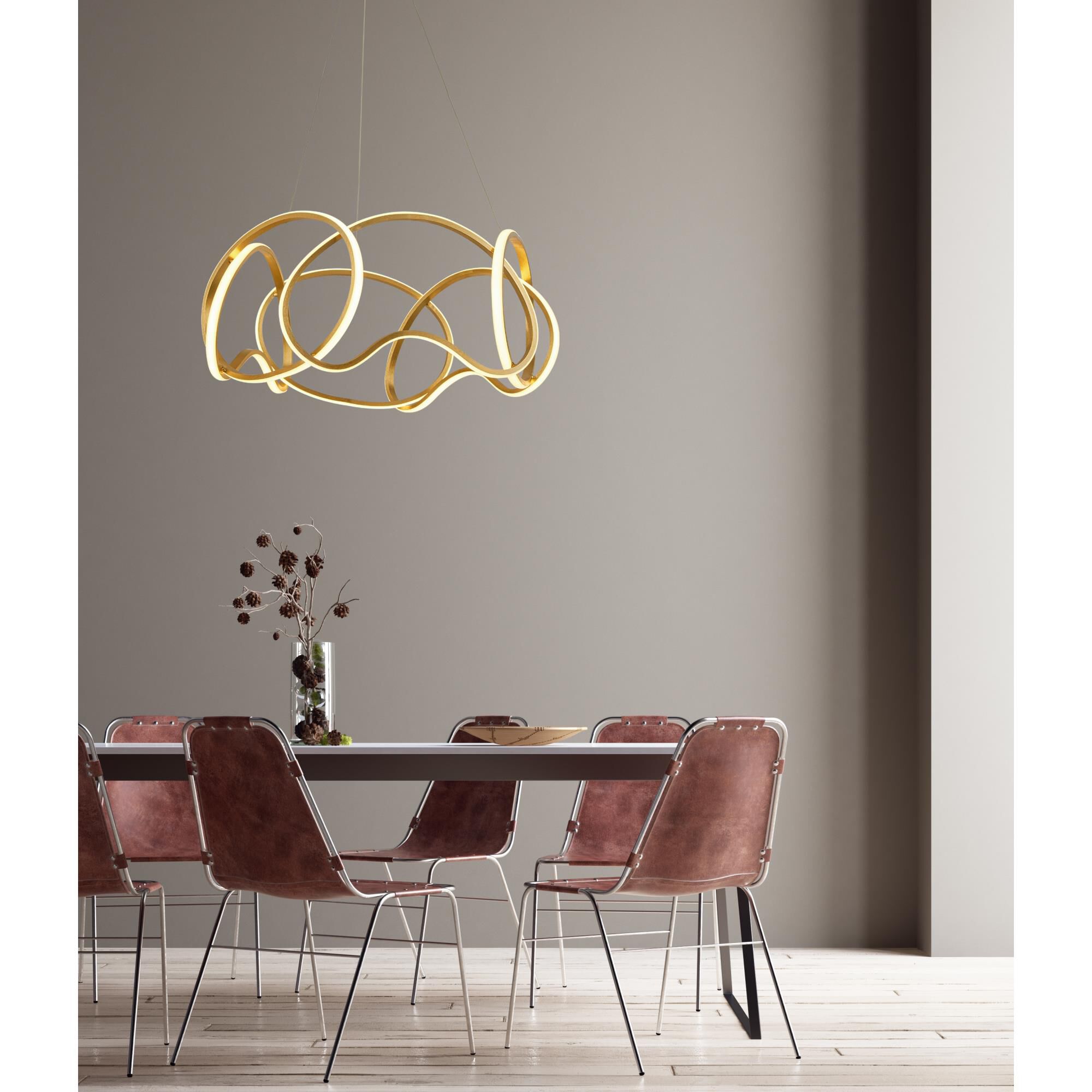 Thumprints Irvine 24 Inch LED Chandelier