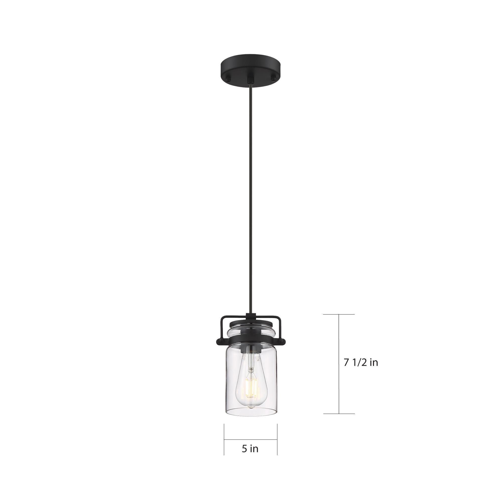 Antebellum 5 Inch Mini Pendant by Nuvo Lighting