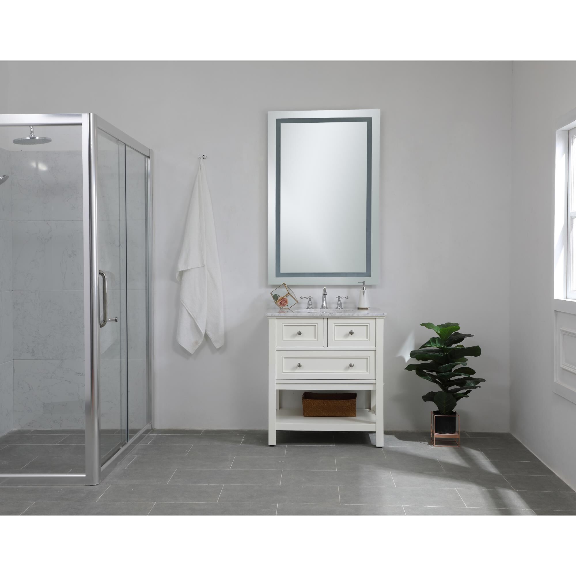 Nova LED Lighted Mirrors by Elegant Decor